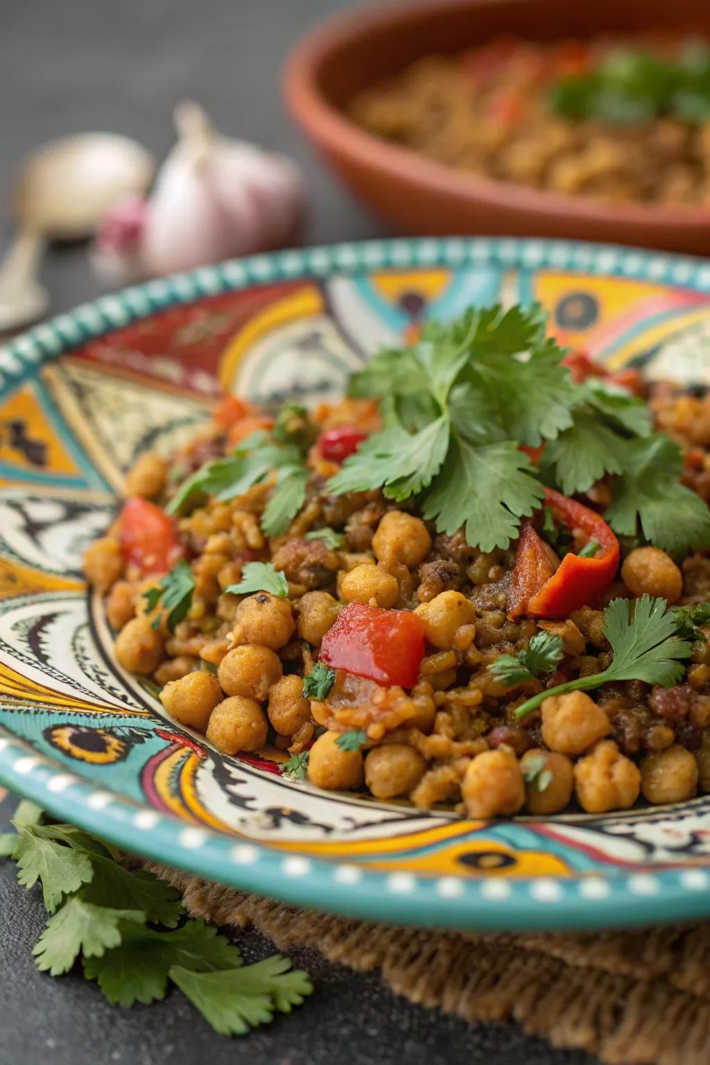 Spice things up with an exotic flavors cold plate.