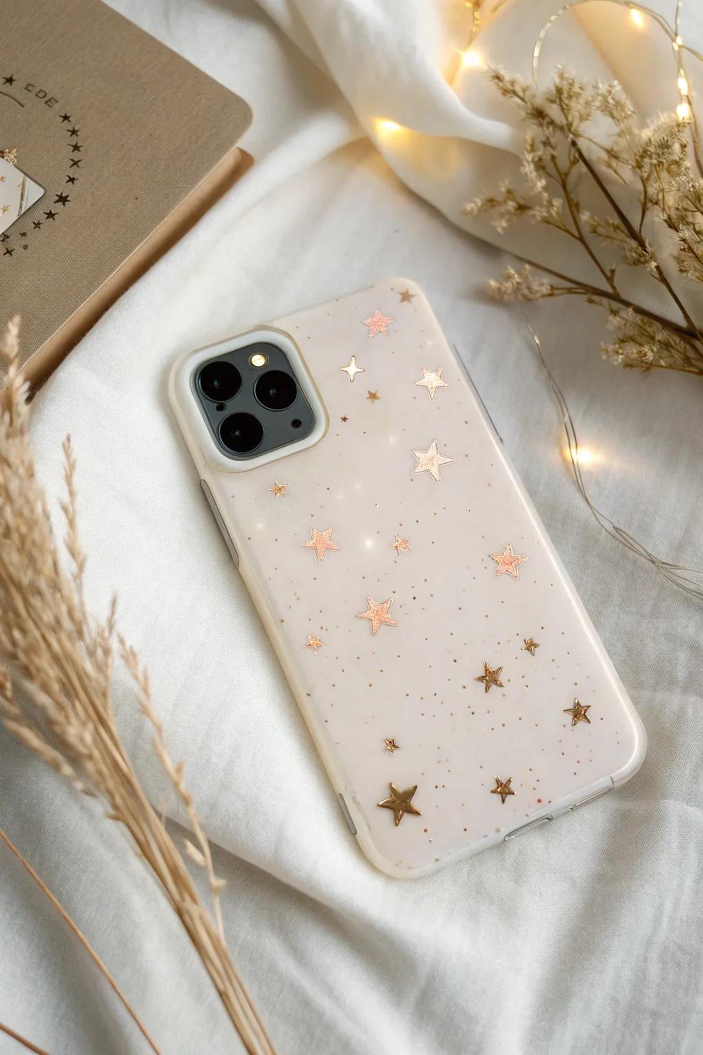 Illuminate your style with this enchanting glow-in-the-dark phone case, perfect for adding a touch of whimsy to your evenings.