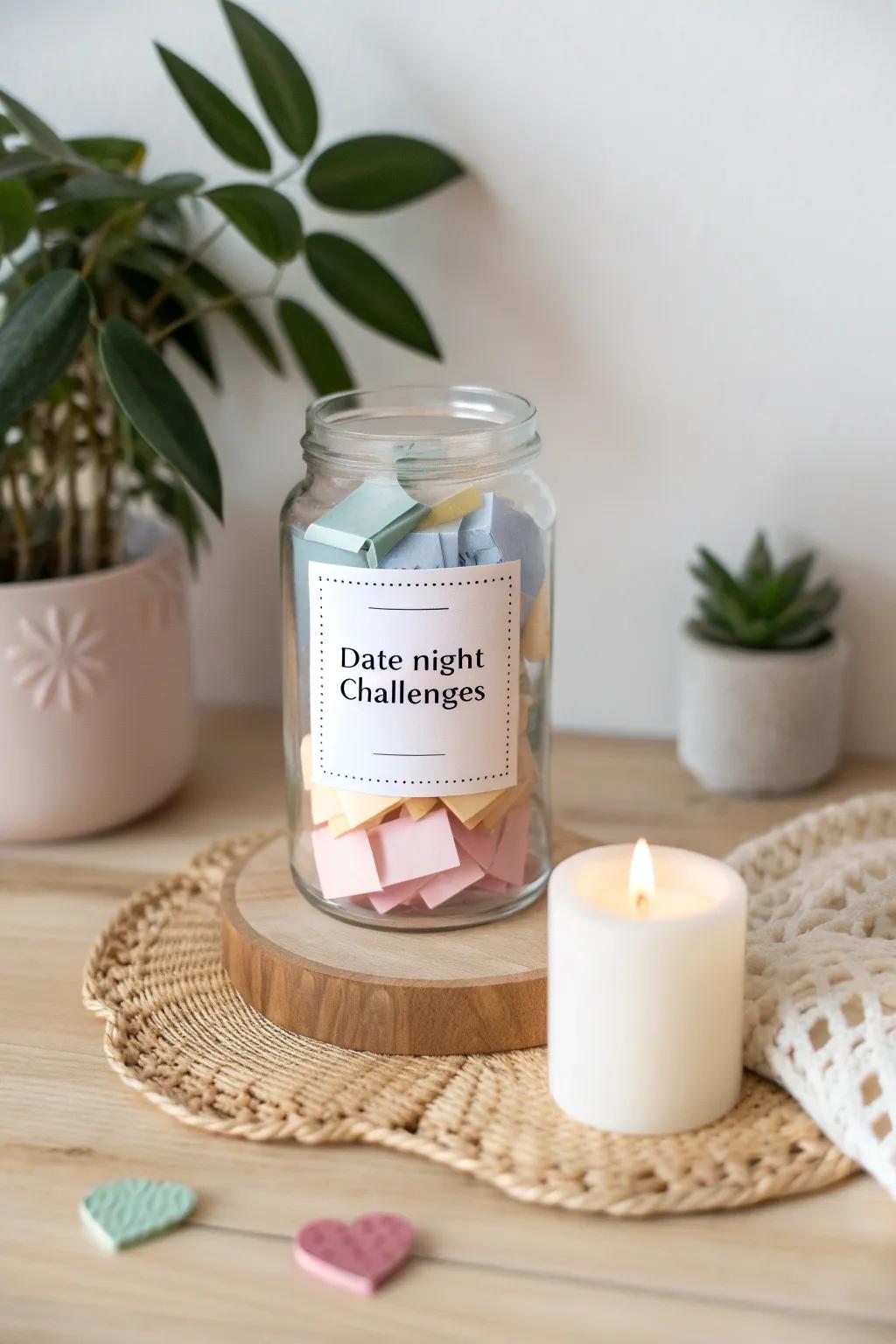 Spice up your evenings with charming date night challenges! 🌿✨
