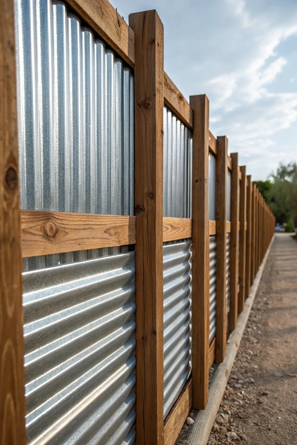Elevate your outdoor space with the perfect blend of modern metal and classic wood craftsmanship.