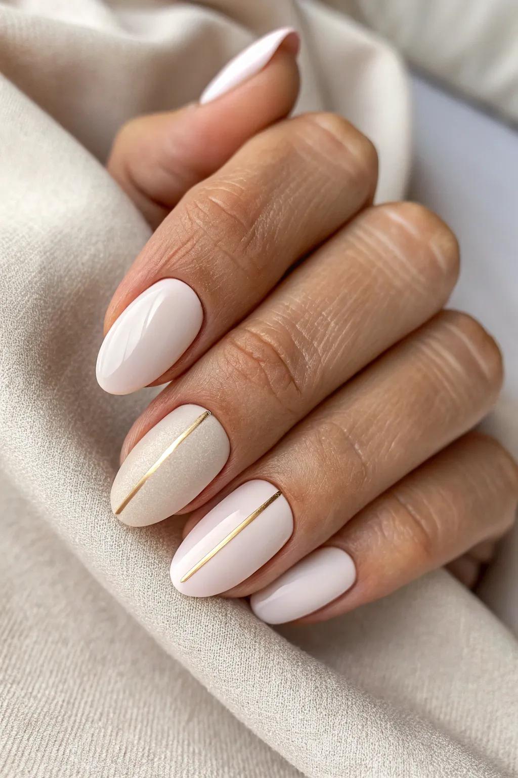 Effortlessly chic: A single line for a touch of minimalist elegance.