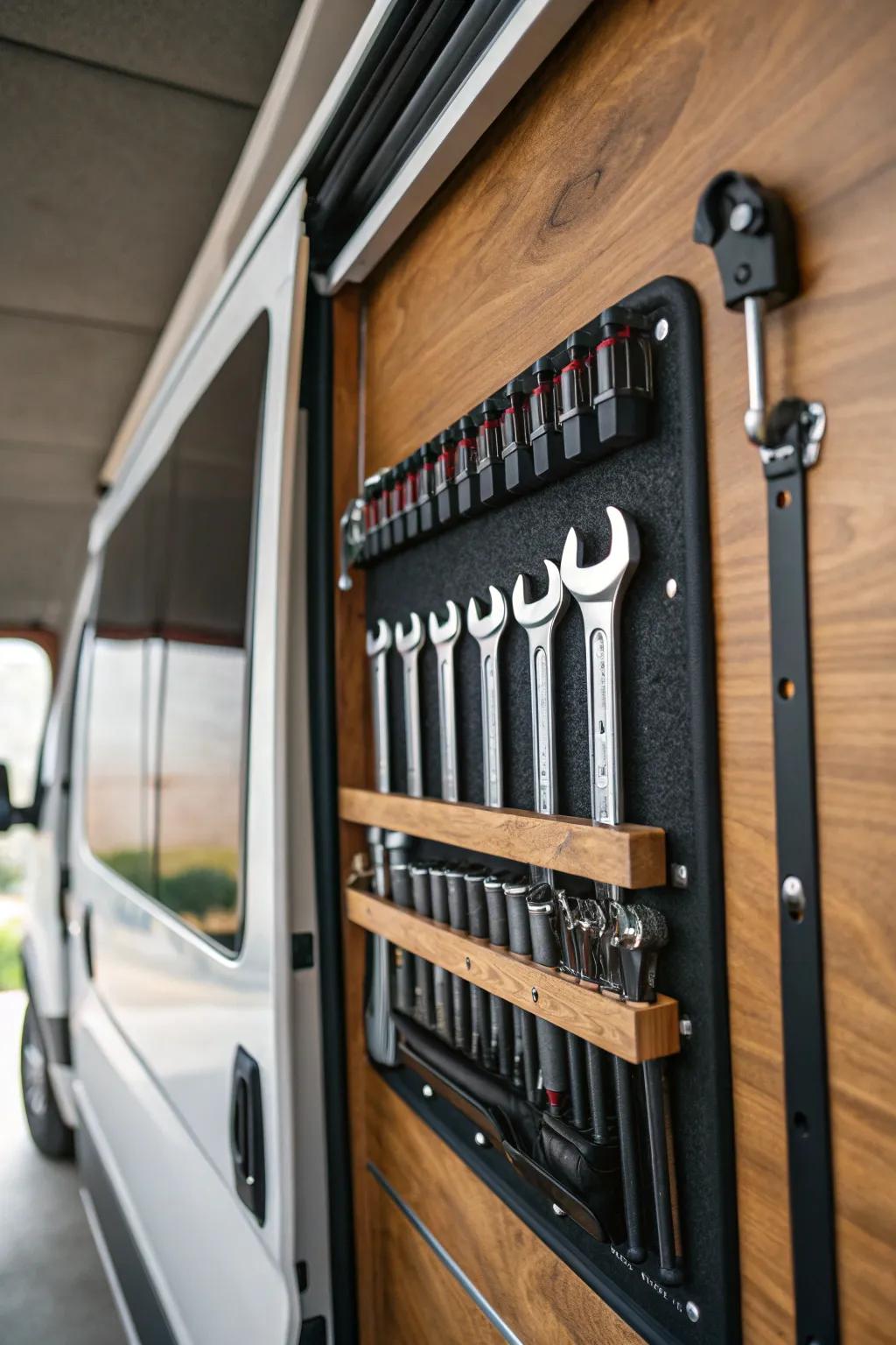 Organize with ease and style: magnetic tool holders for the modern craftsman.