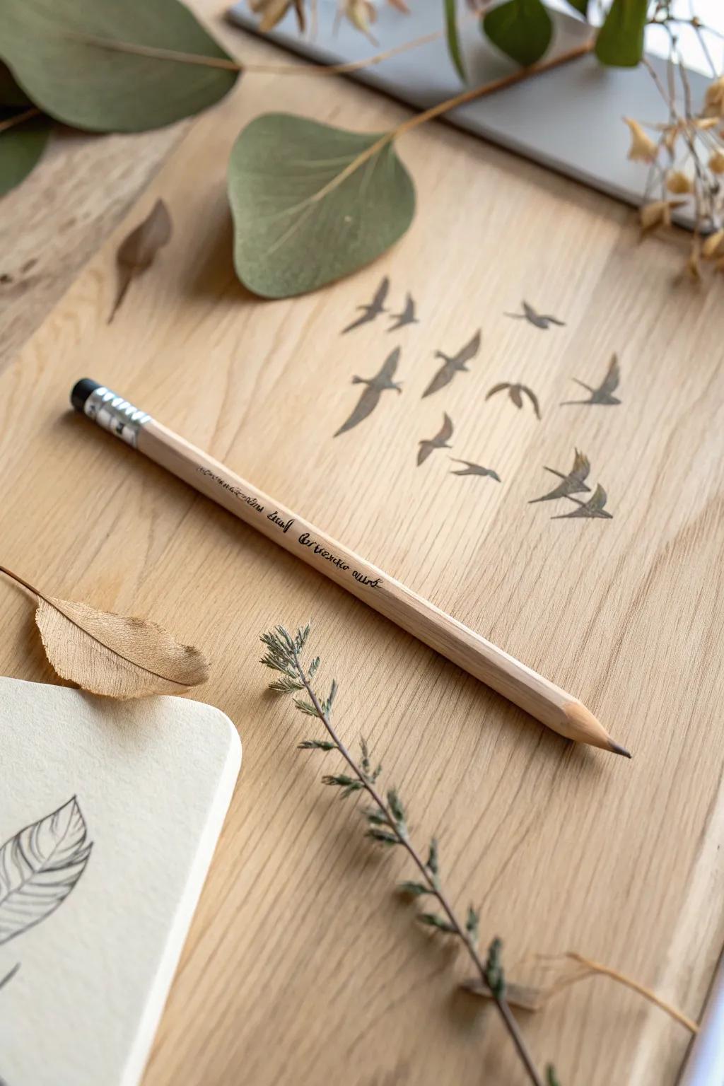 Unleash your creativity with the graceful dance of birds in flight silhouettes.