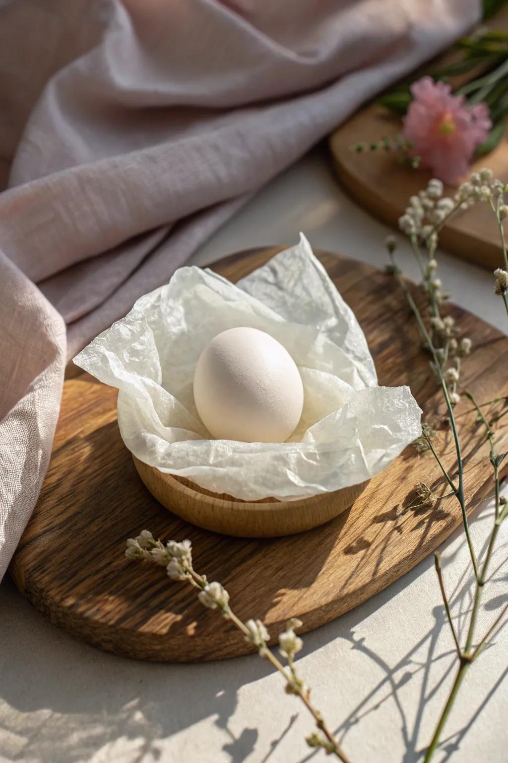 Elegance in Simplicity: Discover the art of a gentle landing with our Tissue Pillow egg drop project.