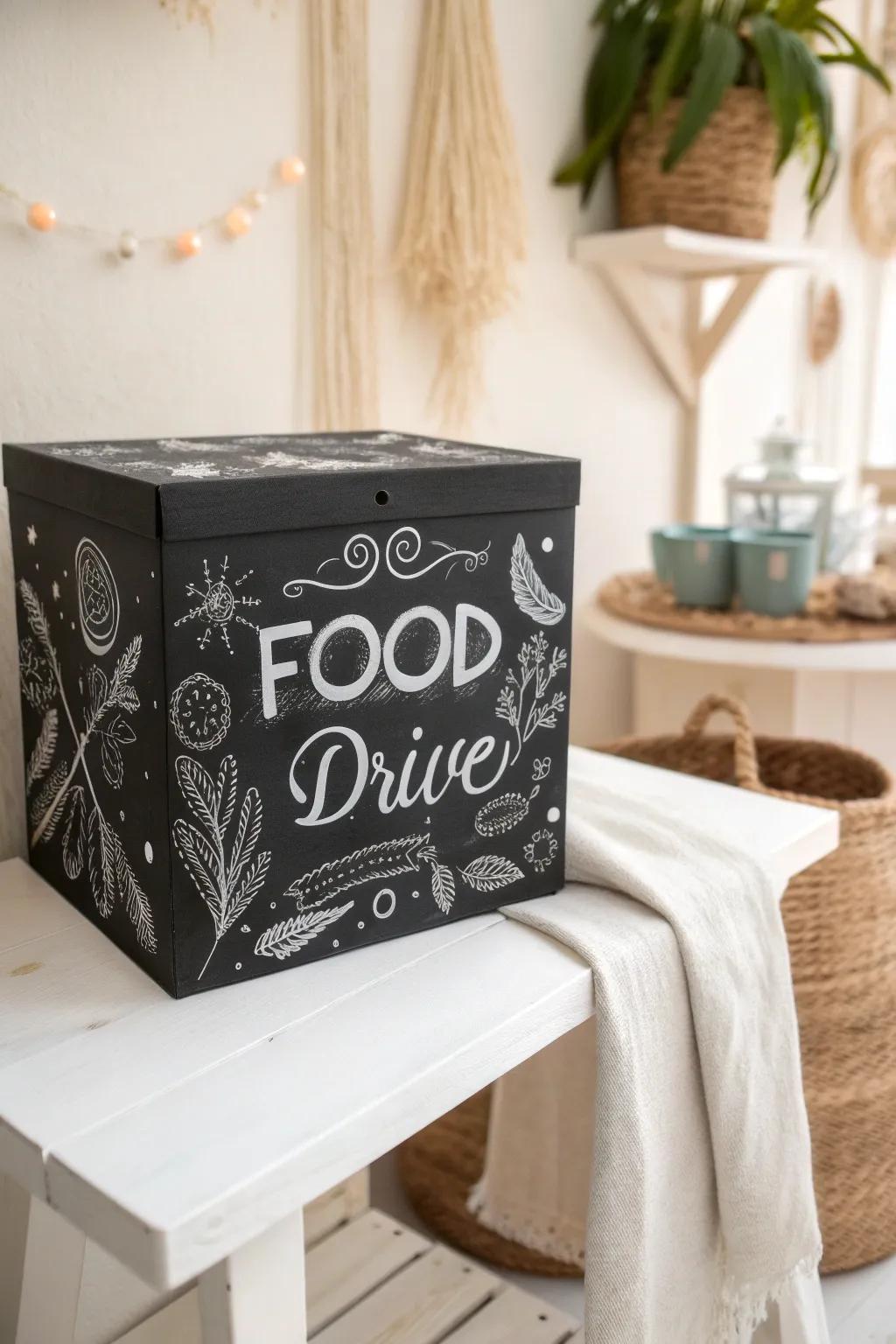 Chalkboard Chic: A canvas for creativity, where every message adds a personal touch. #MinimalistElegance
