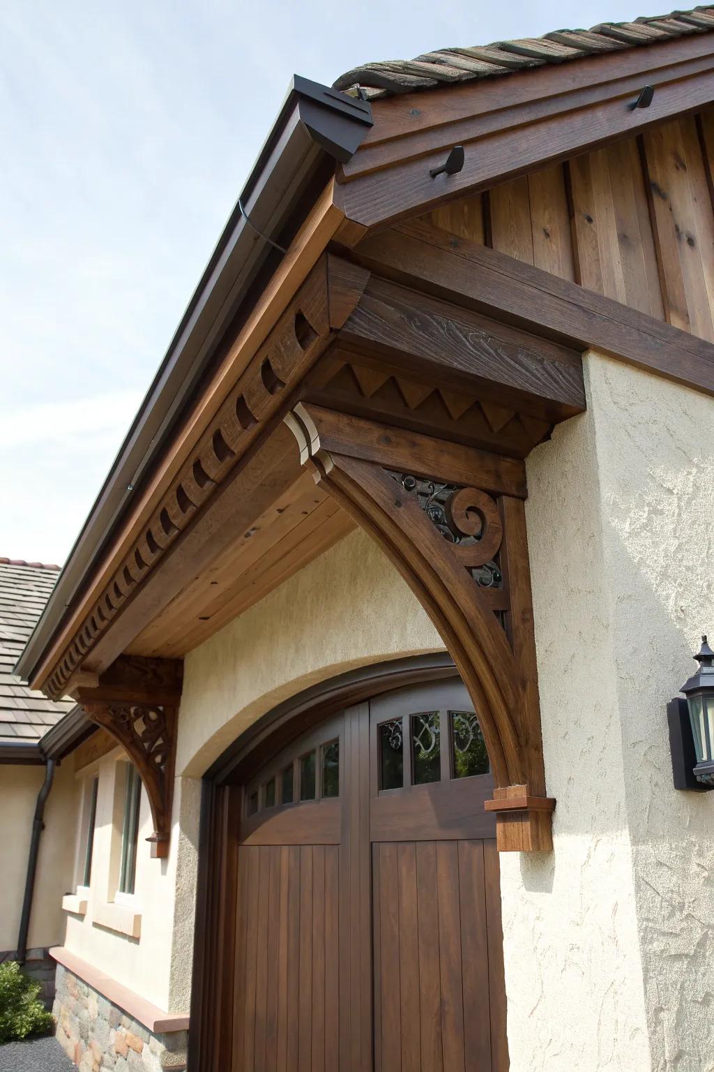 Elevate your home's curb appeal with a masterfully crafted gable-style eyebrow roof.