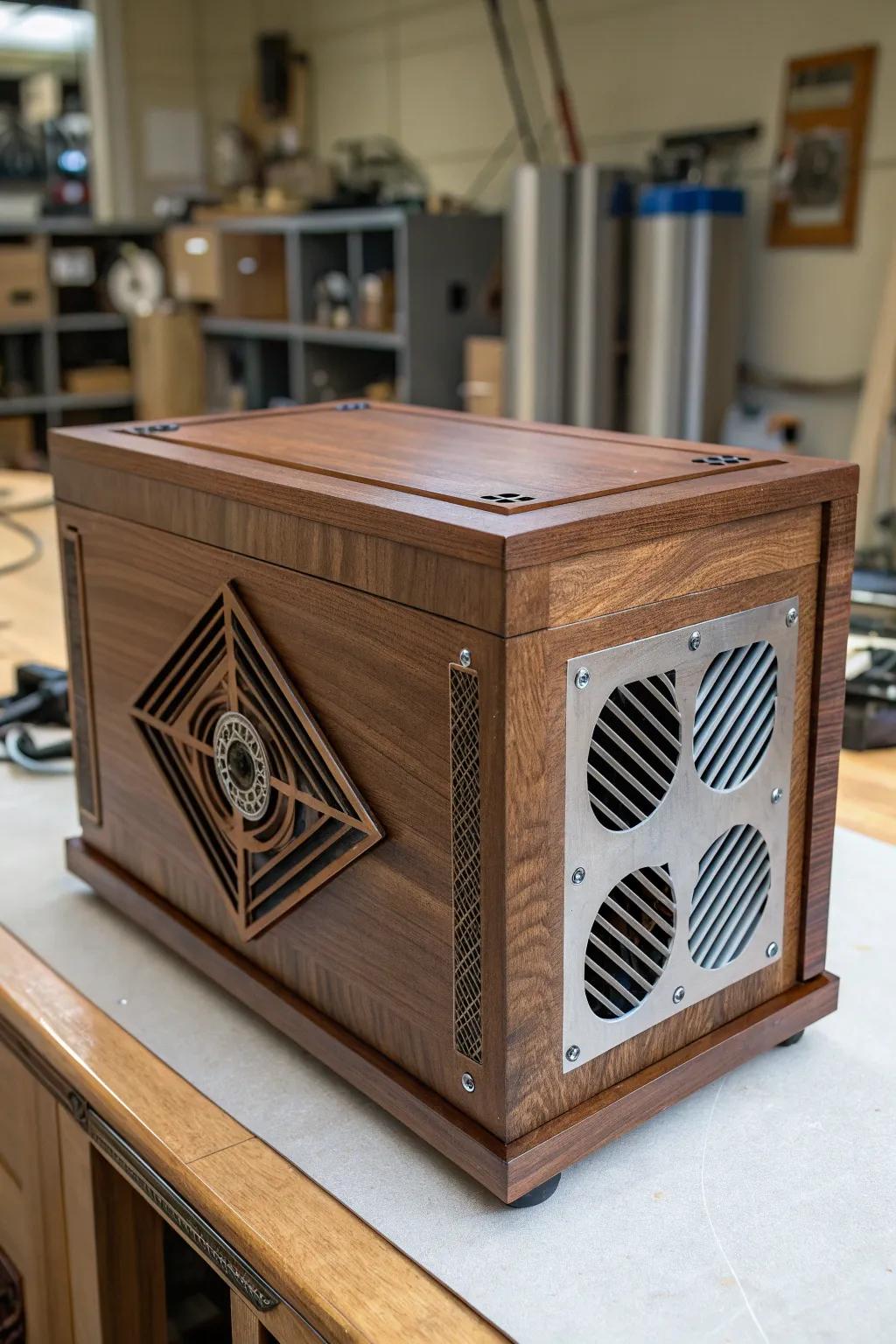 Crafted Excellence: A Custom Ventilation System for Optimal Generator Performance