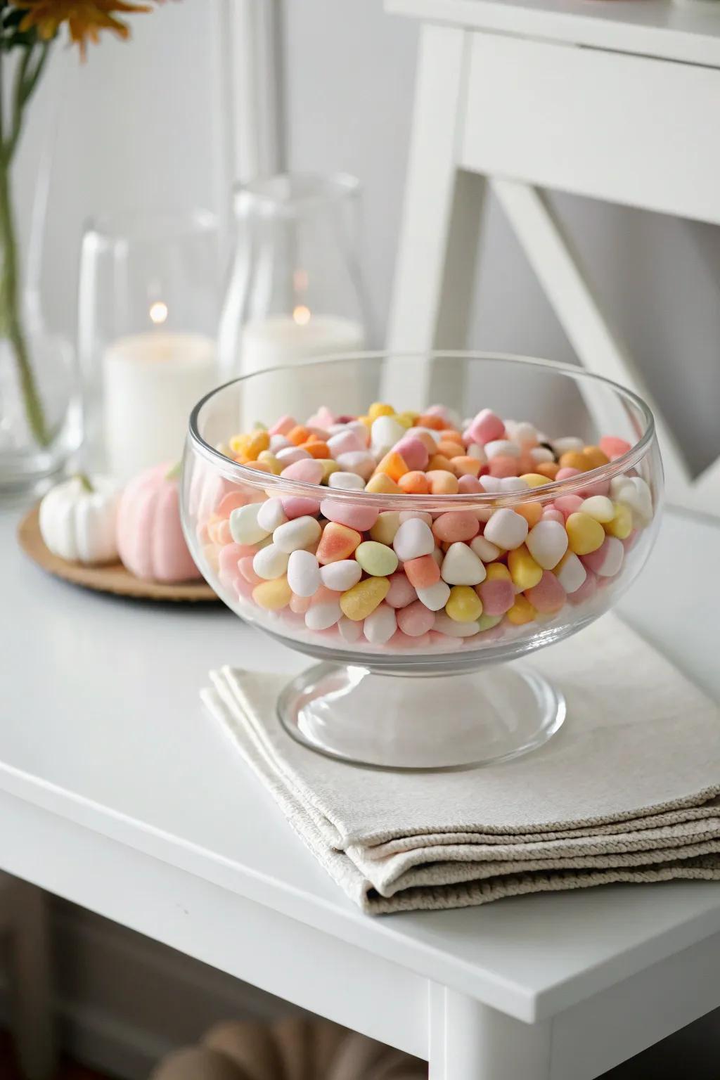 Enchant your Halloween with this magical floating candy bowl idea!