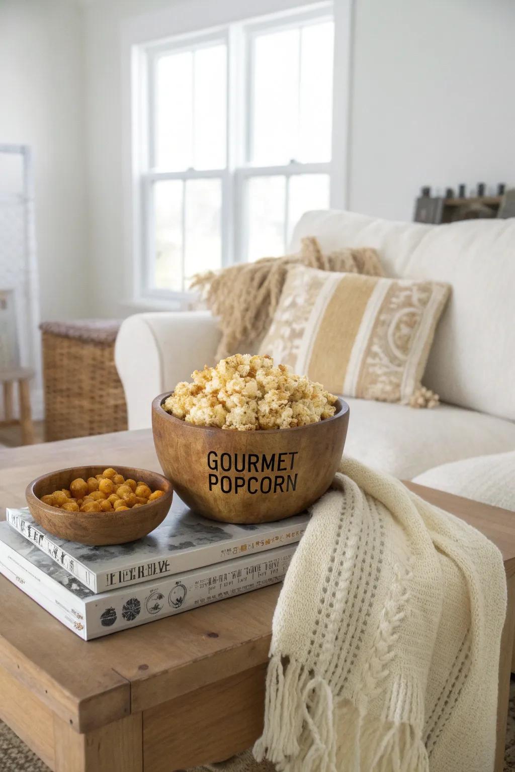 Create the perfect cozy movie night with a touch of minimalist elegance and boho charm. 🎬🍿 #MovieNight #ScandiBoho