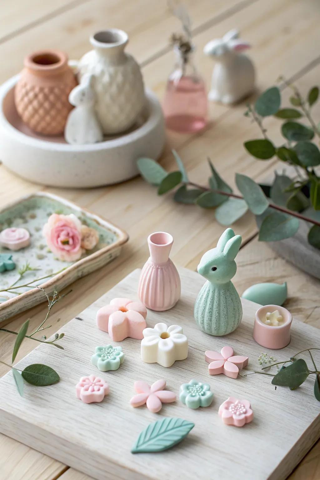 Discover the charm of mini clay creations – where simplicity meets artistry in every piece.