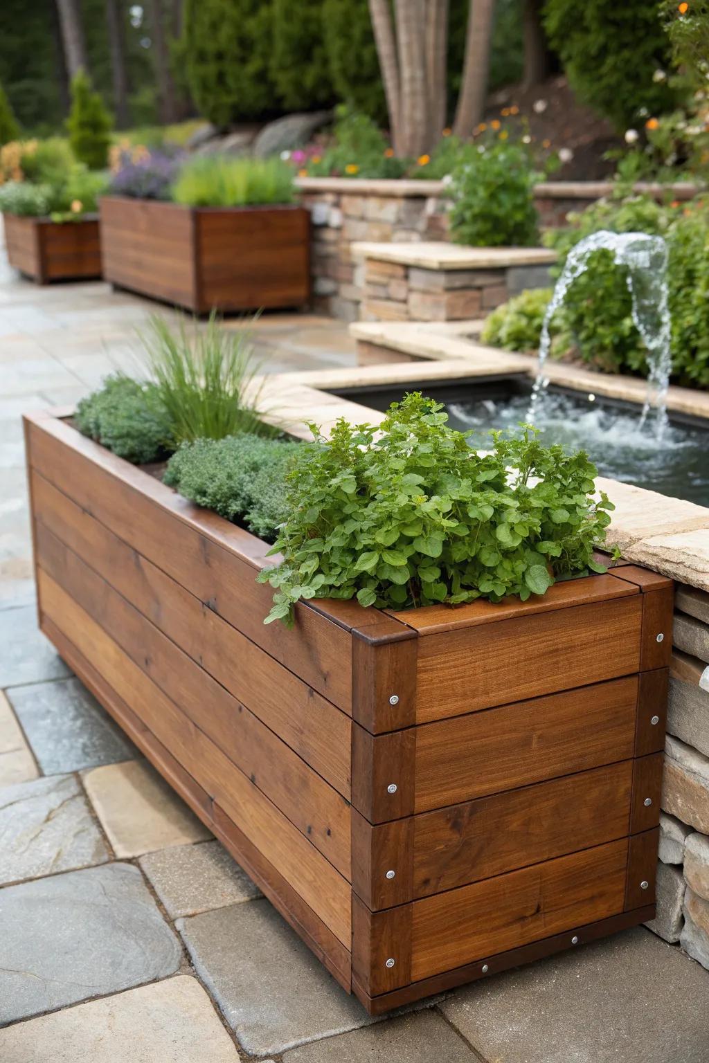 Elevate Your Patio Design with Expertly Crafted Raised Planters
