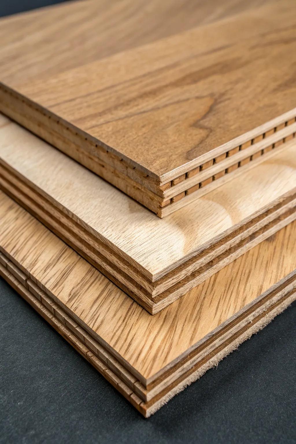Elevate your shed floor with the seamless beauty of tongue and groove plywood.