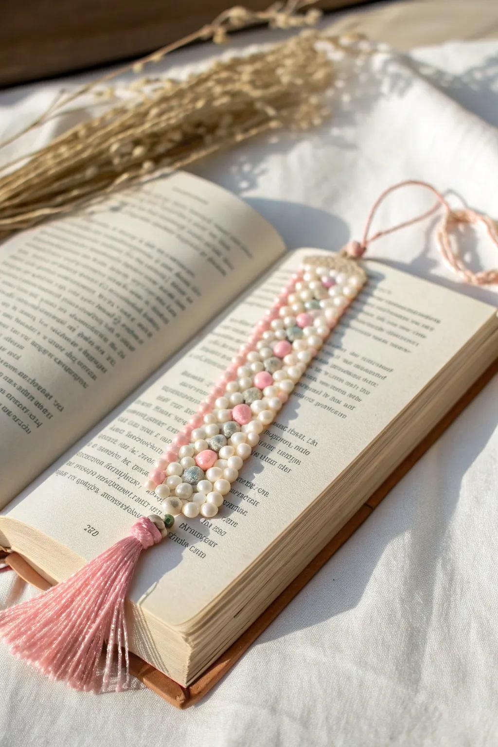 Mark your thoughts with a touch of elegance - Personalized Beaded Bookmarks for the book lovers in your life.