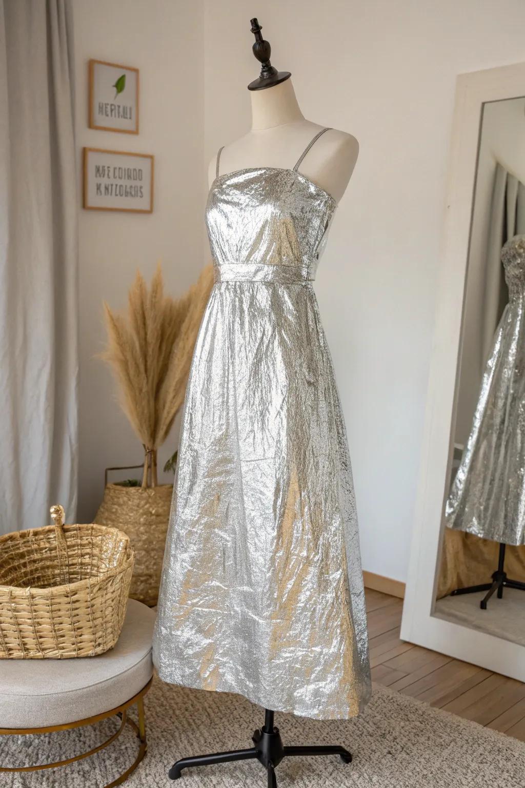Shimmering Simplicity: Embrace the future with a touch of elegance.