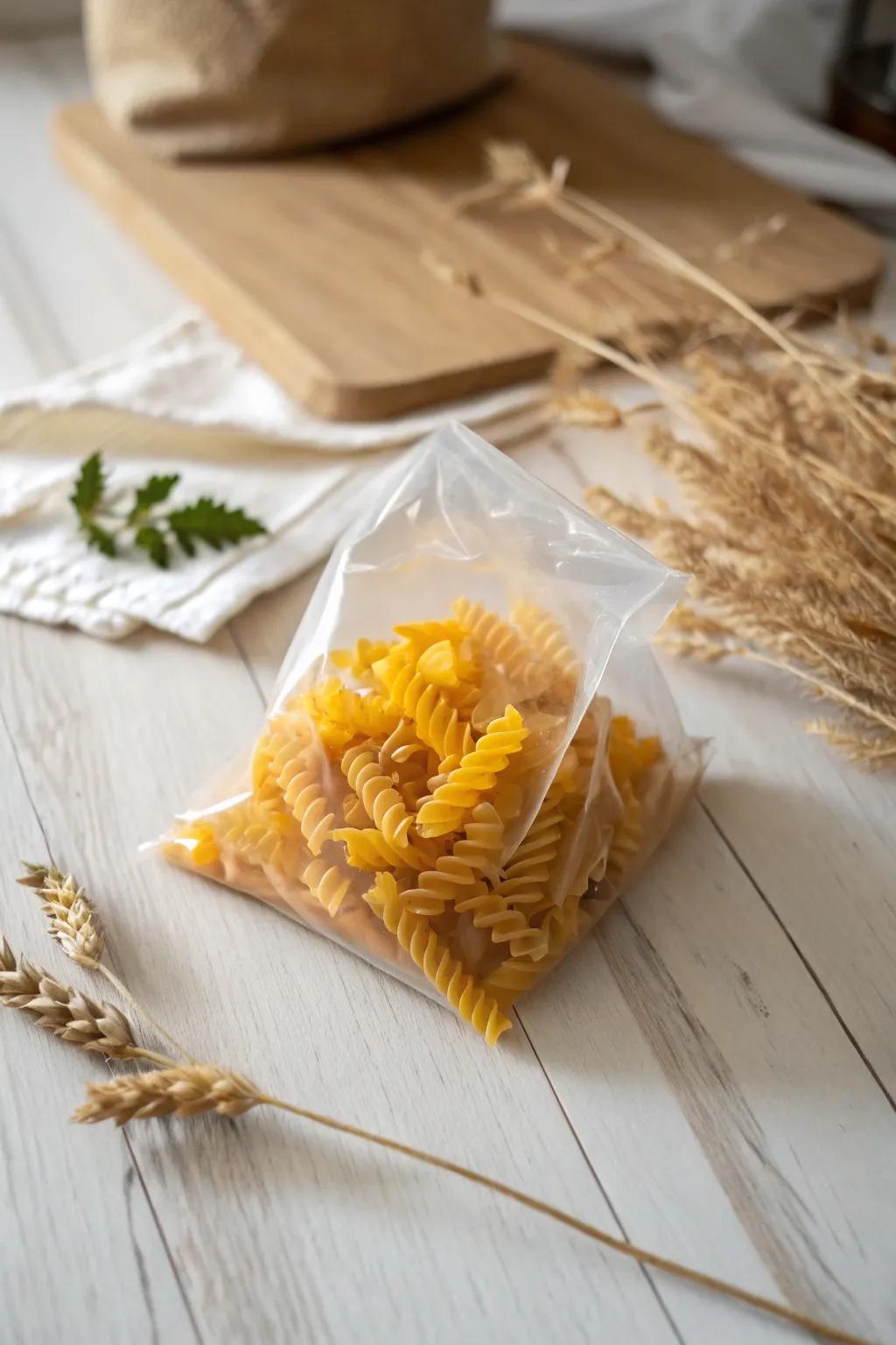 Discover the beauty of simplicity with clear sensory bags, where vibrant colors meet minimalist elegance.