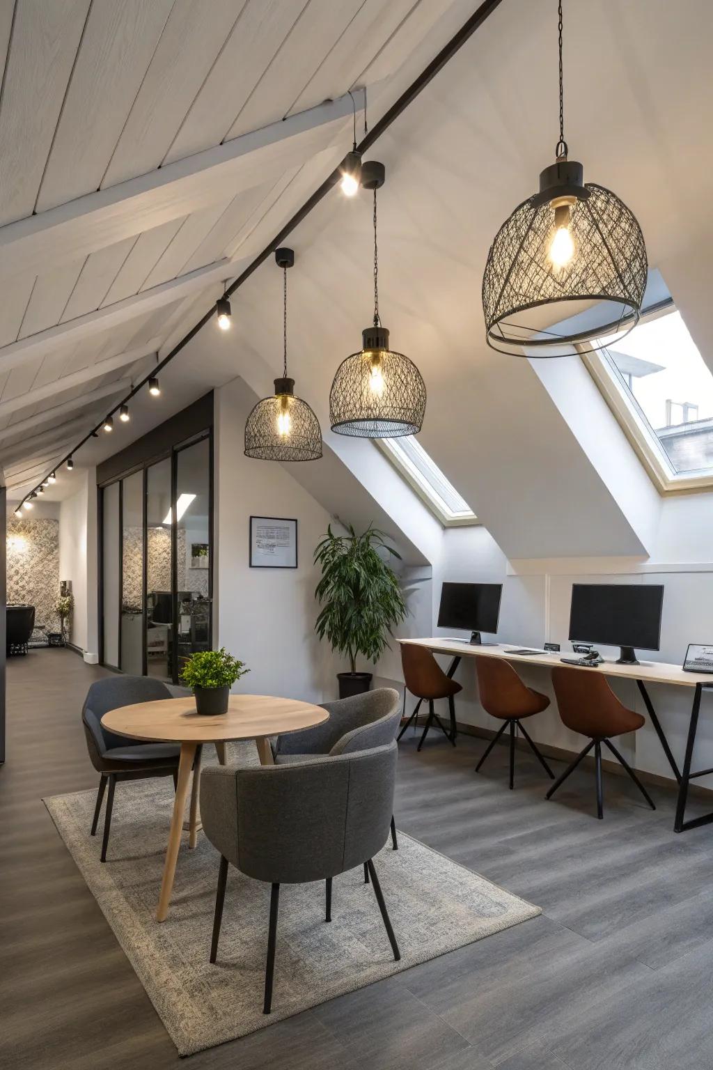Enhancing the office ambiance with strategic lighting