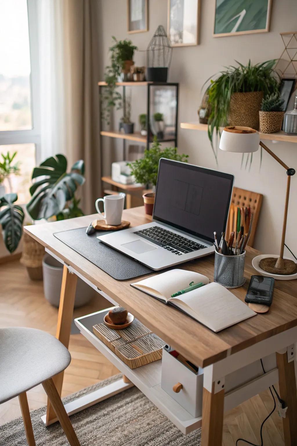Desk accessories bring functionality and style to your standing desk.
