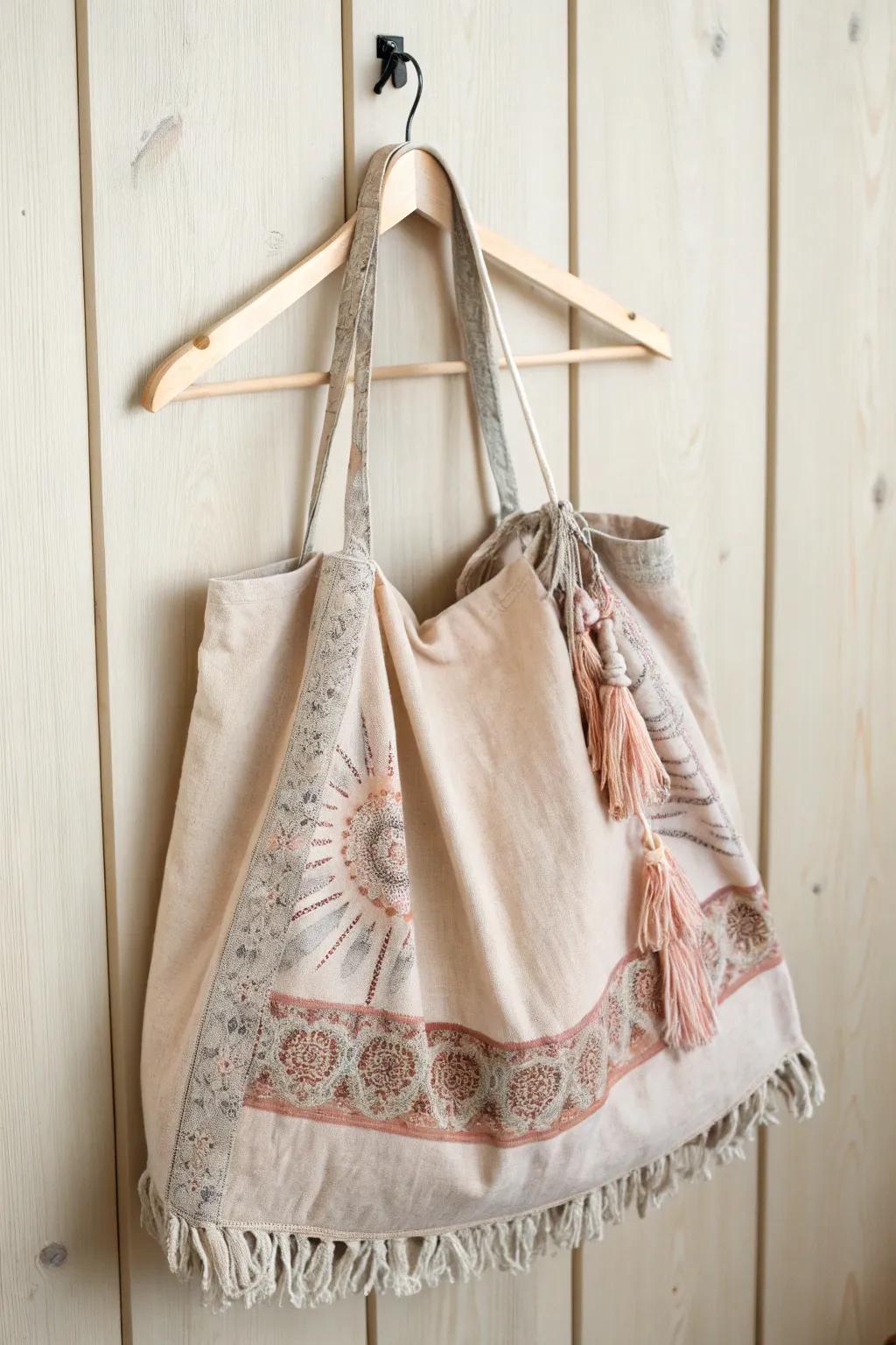 Transform your old tee into a chic, no-sew tote bag—style meets sustainability in the most effortless way.
