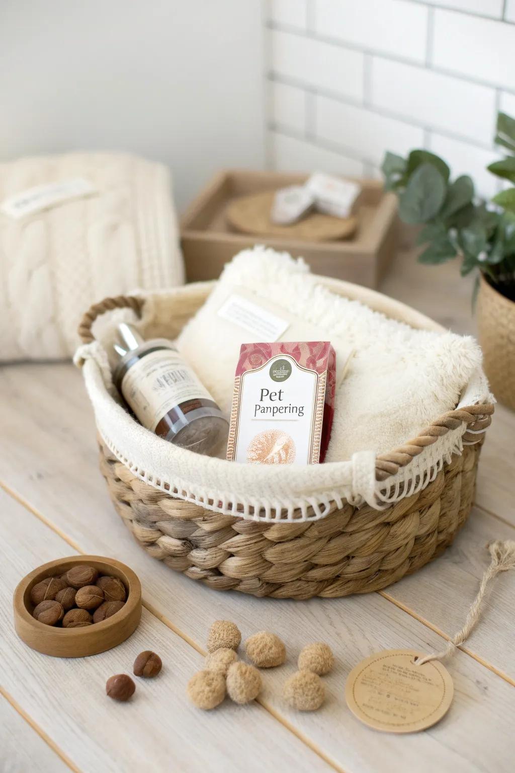 Indulge your furry friend with a touch of Scandinavian elegance and boho warmth. 🐾✨