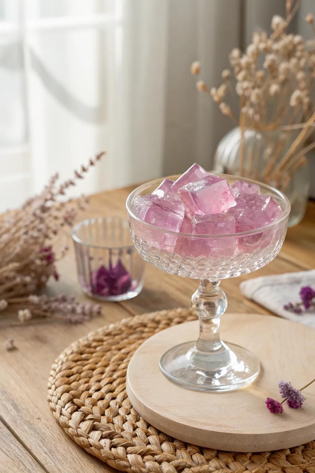 Dive into the delightful wobble of mystery with this enchanting gelatin touch-and-feel experience!