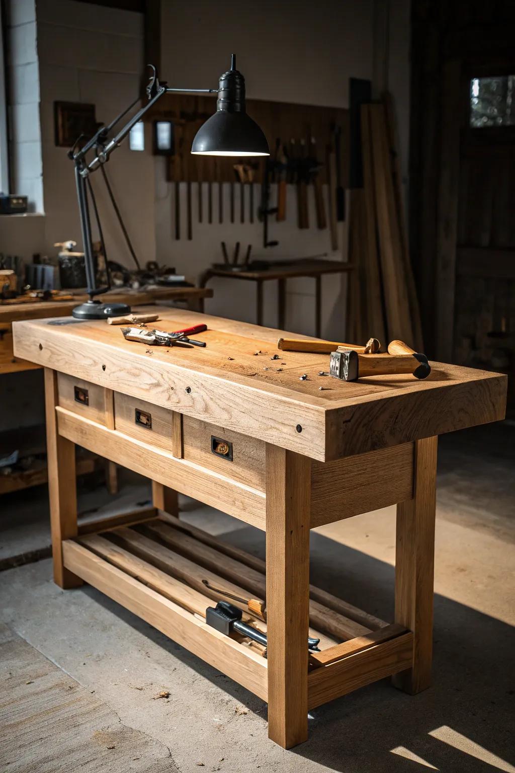 The Sturdy Stand: Where craftsmanship meets durability.