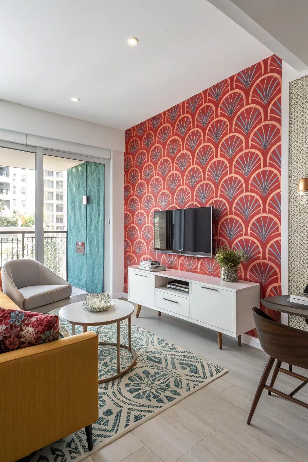 Accent walls add character and a focal point to any room.
