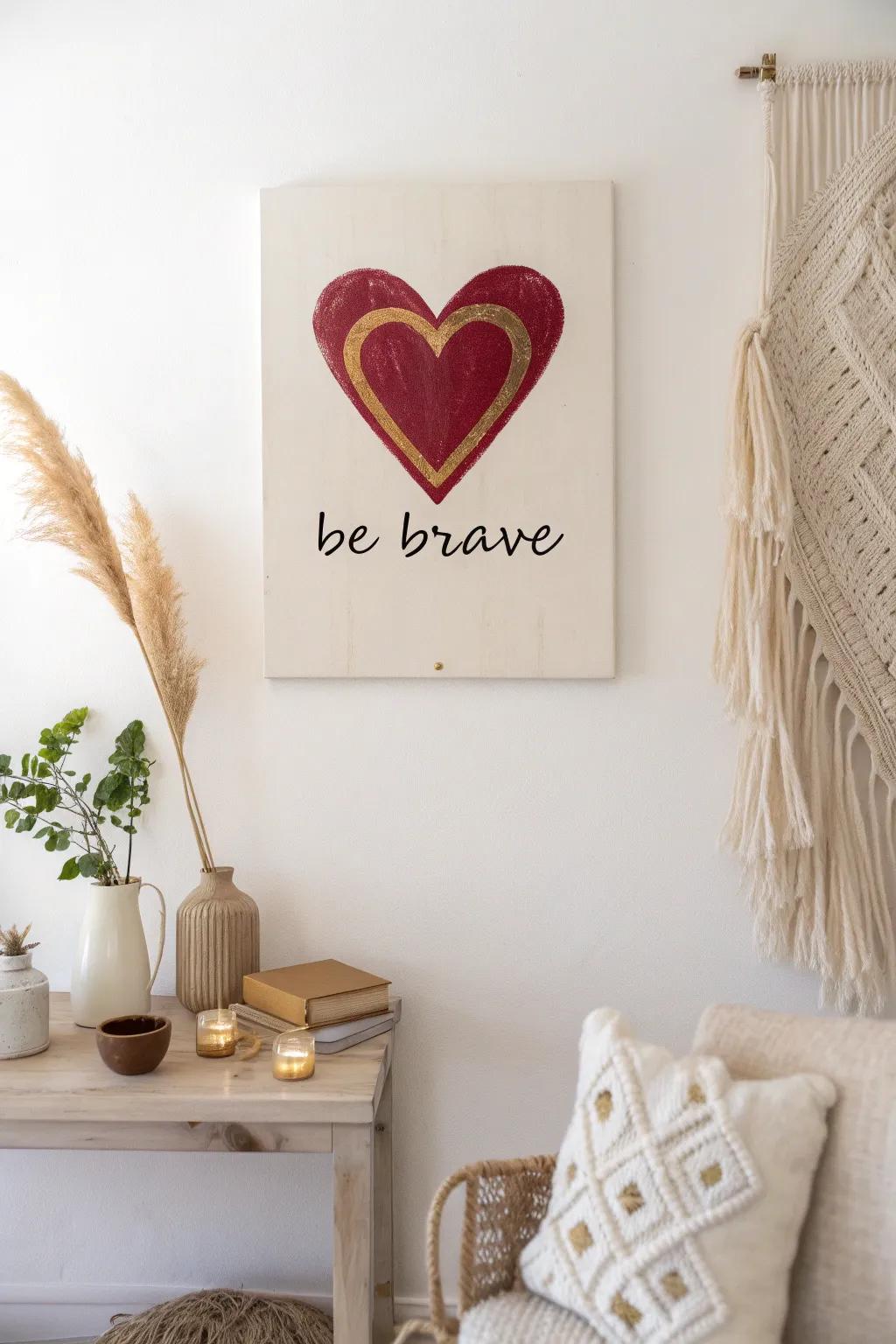 Embrace every day with courage—your heart knows the way.