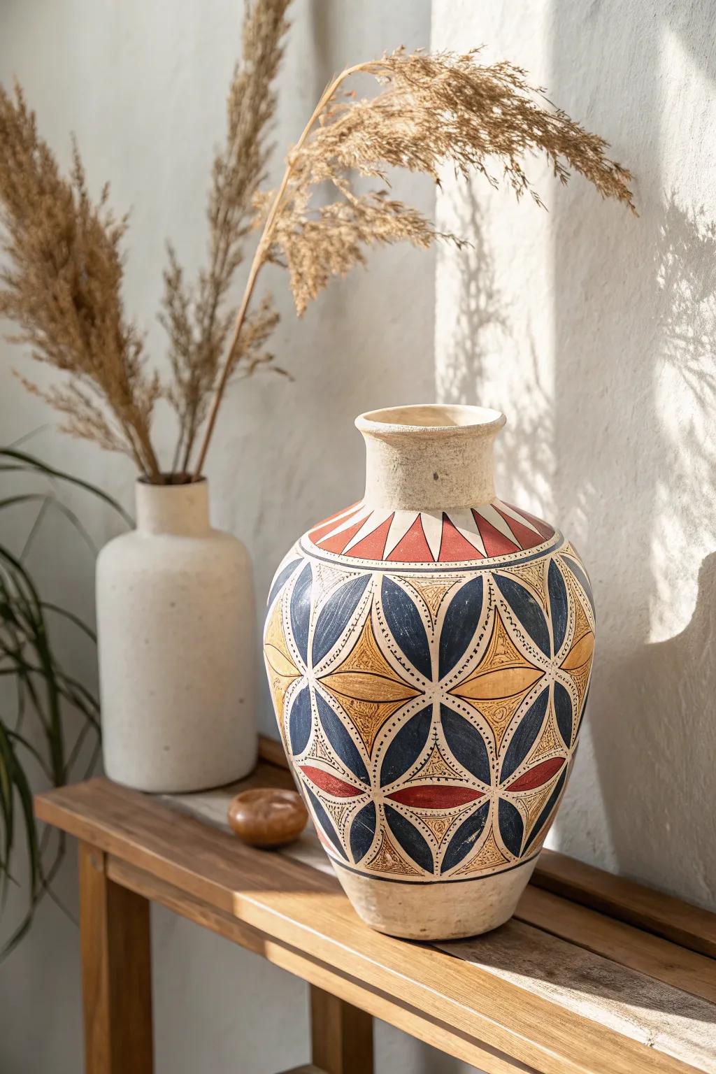 Elevate your space with geometric artistry—where modern design meets timeless craftsmanship.