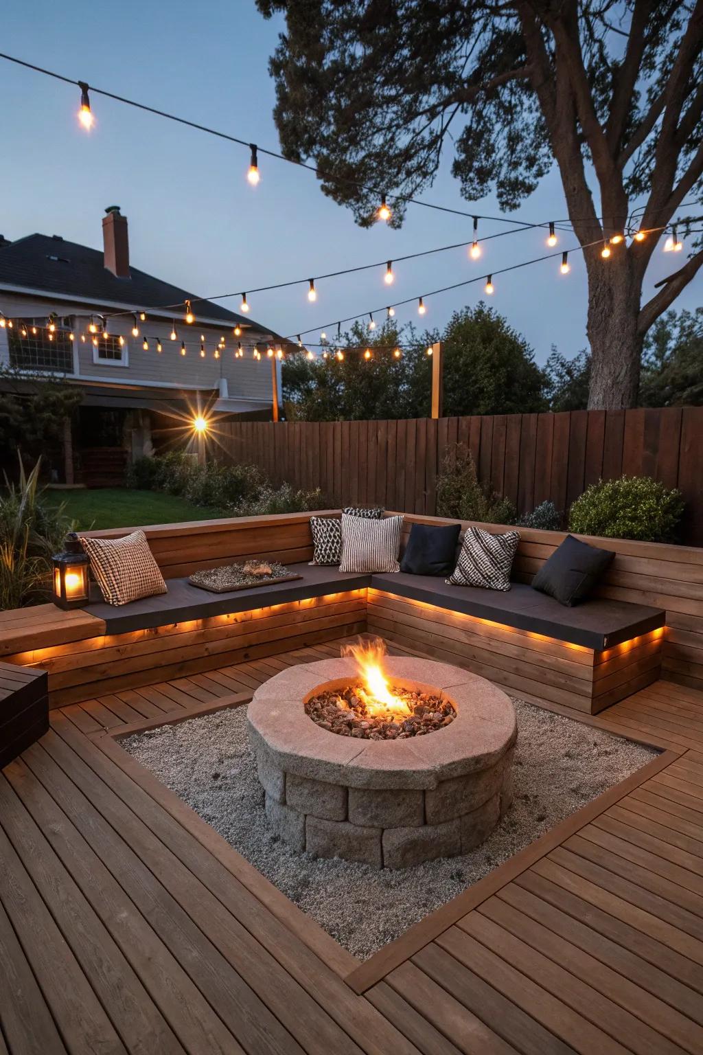 Gather 'round the fire: where craftsmanship meets camaraderie.