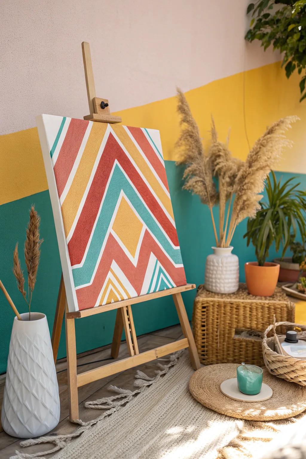 Celebrate with Color: Transform any space with vibrant boho-inspired artistry!