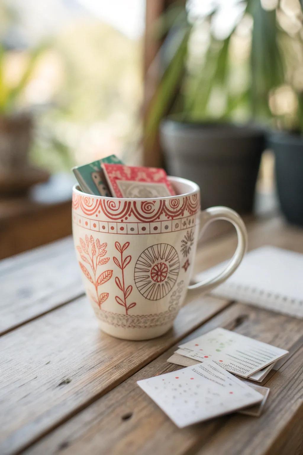 Sip your way to positivity with a mug filled with daily inspiration.