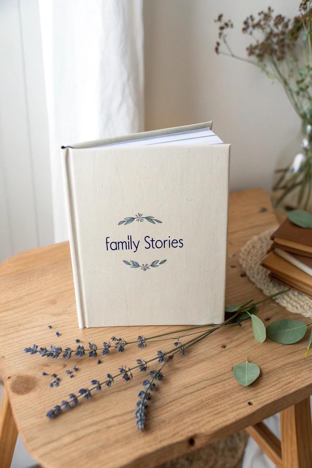 Capture family stories in style with a handcrafted memory book—where simplicity meets heartfelt memories.