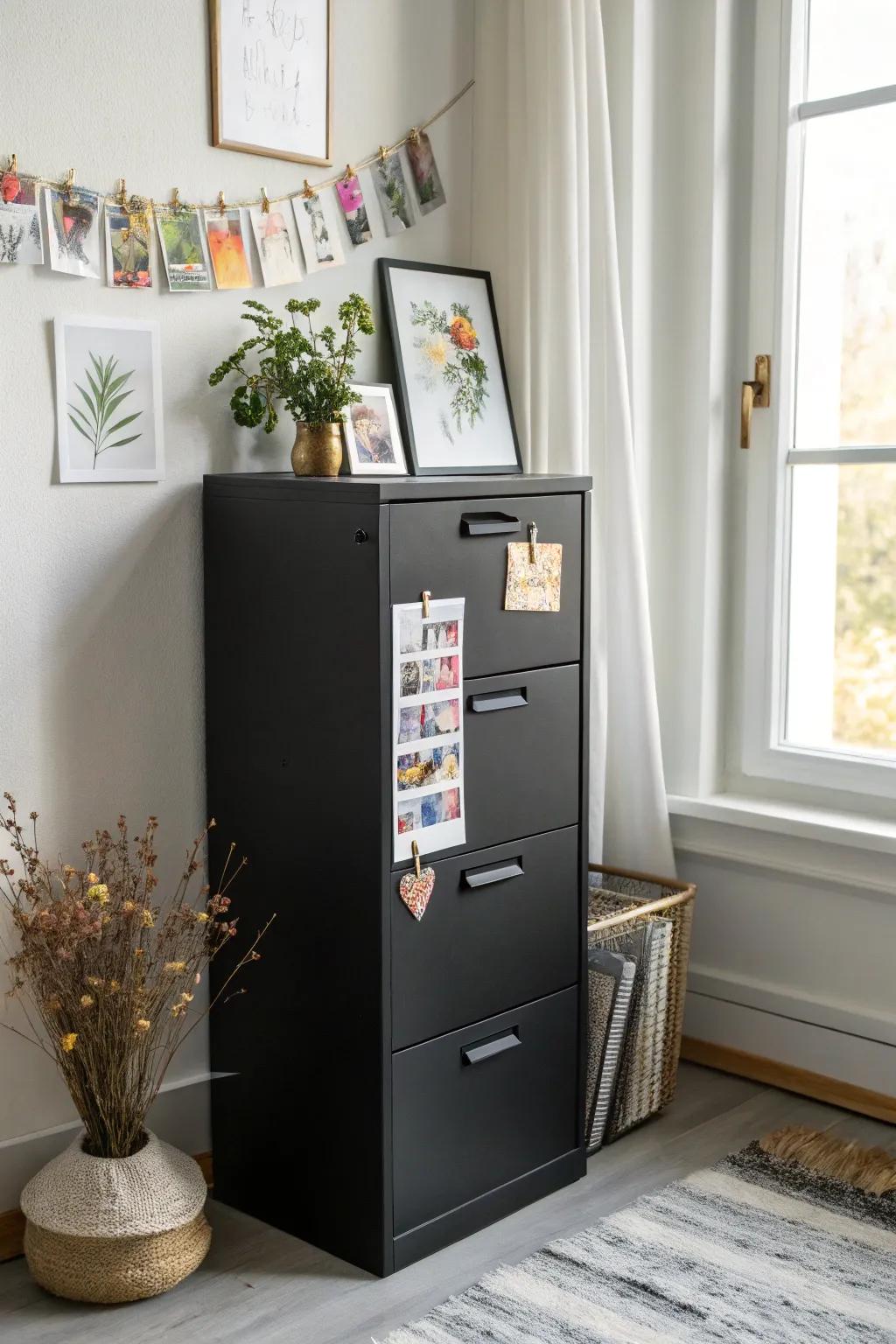 Transform your workspace with magnetic flair—where practicality meets artistic expression!