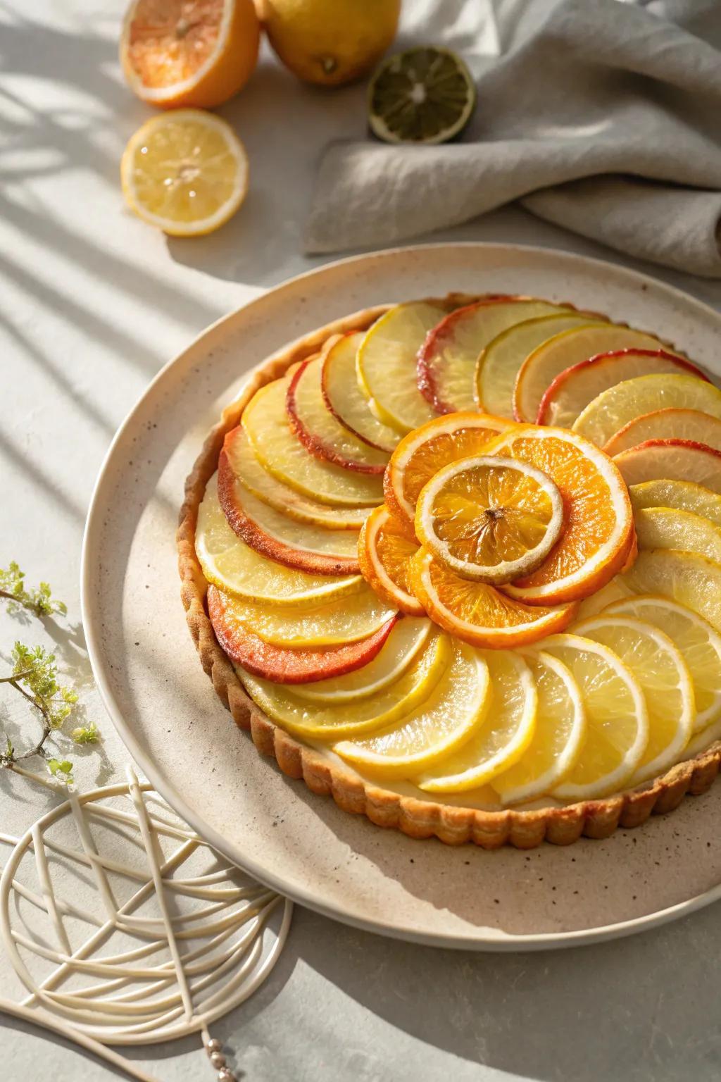 Embrace summer with a zesty citrus swirl that’s as refreshing as it is beautiful. 🍊🍋