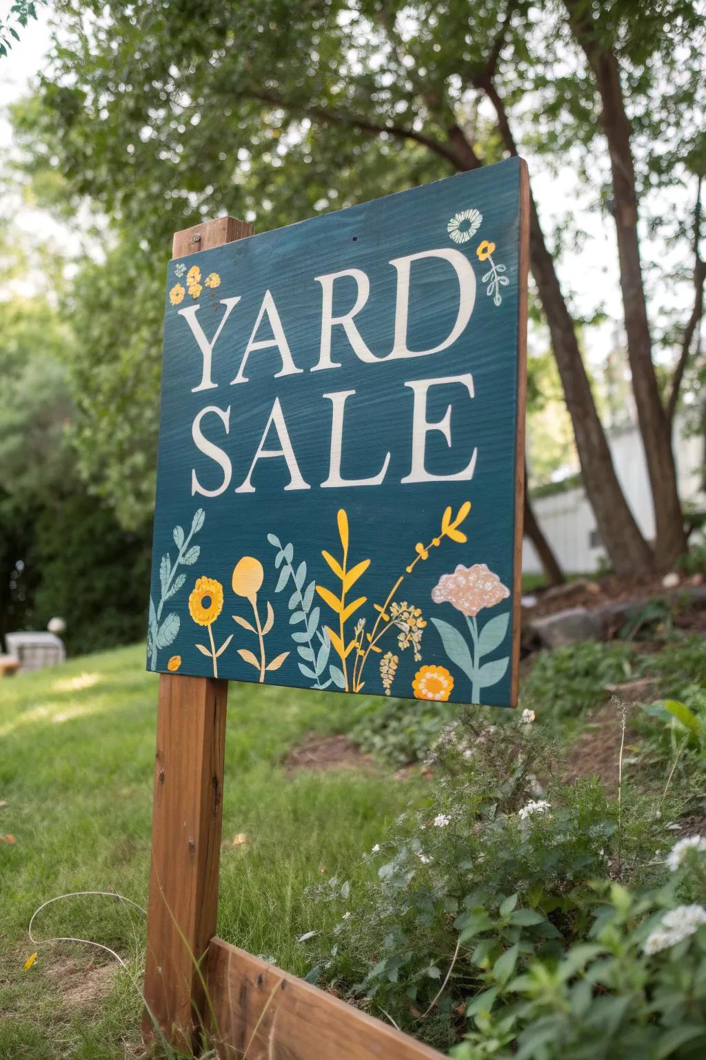 Guide your guests with style: Discover the charm of themed yard sale signs that lead the way with elegance and creativity.