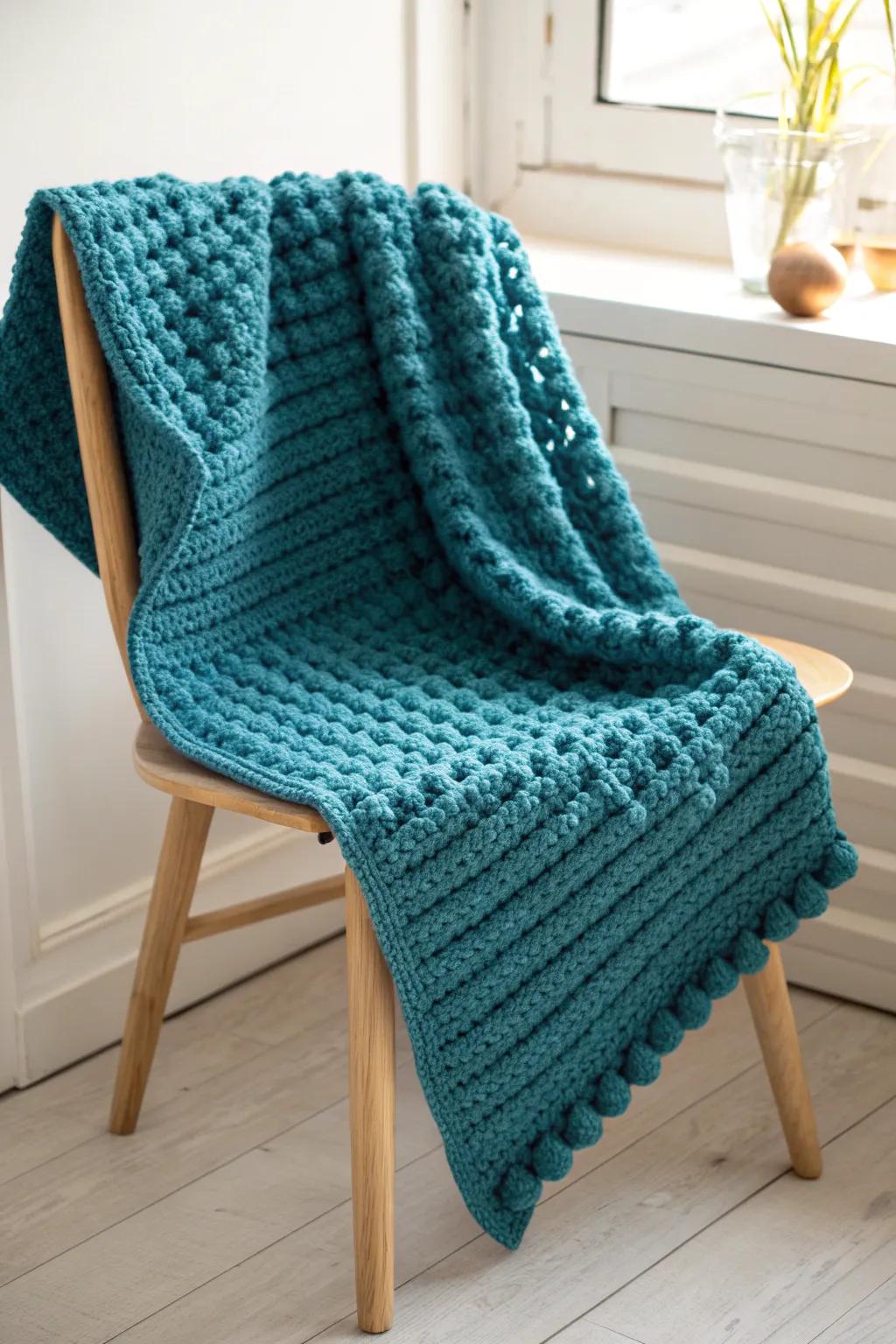 Explore the playful texture of the bobble stitch—perfect for creating delightful patterns in your crochet projects!