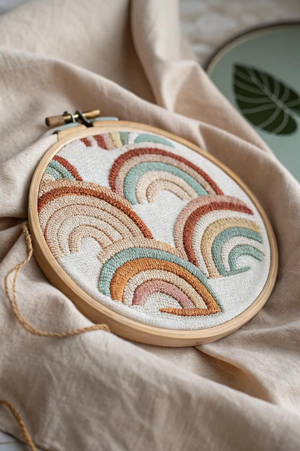 Discover the beauty of abstract cross-stitch patterns—where simplicity meets artistic flair.