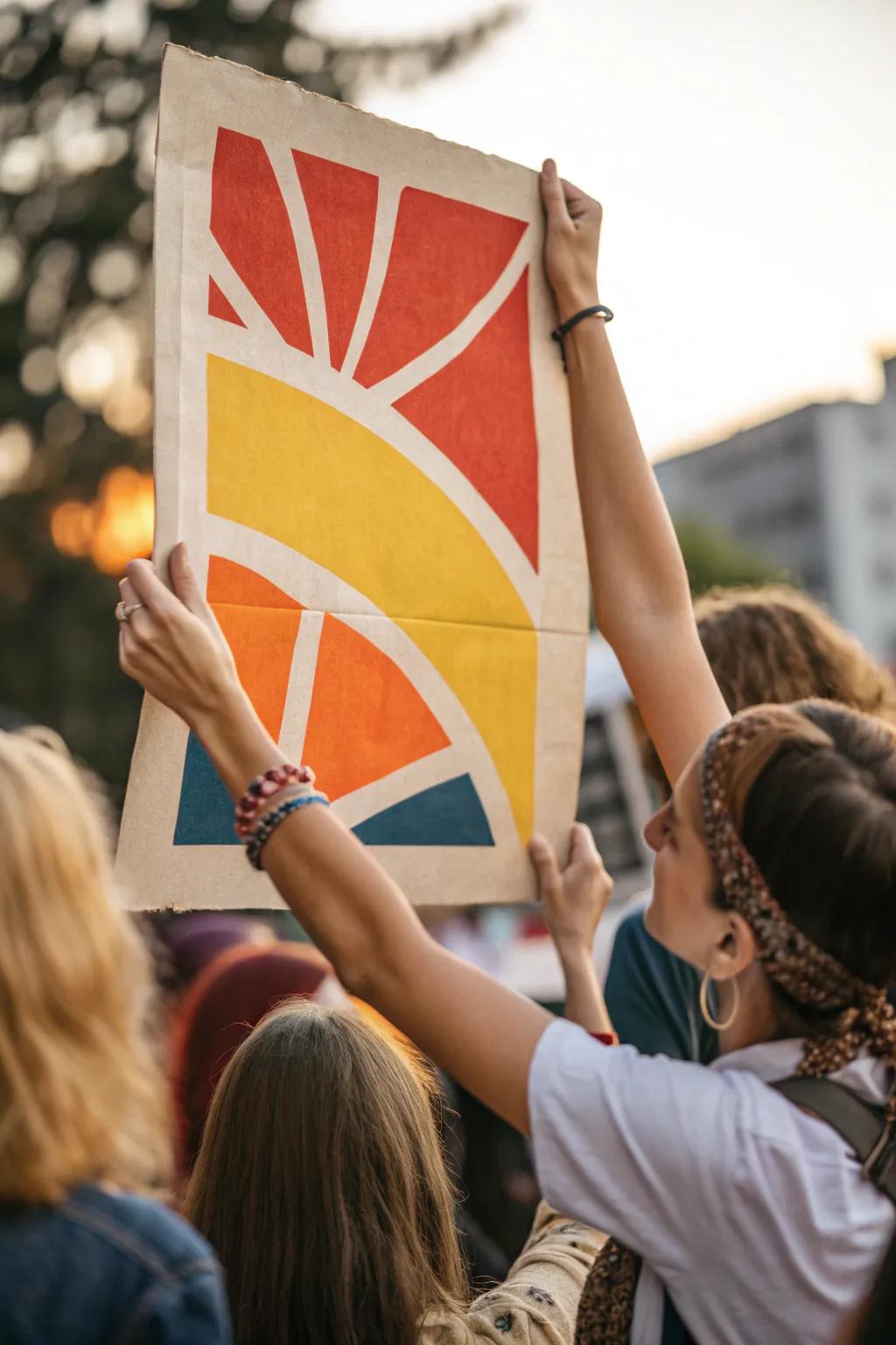 Uniting through creativity: a community's voice in vibrant design.