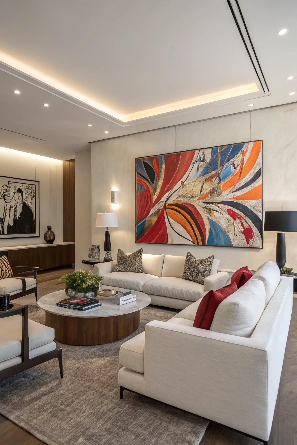 A statement piece that defines and elevates the room.
