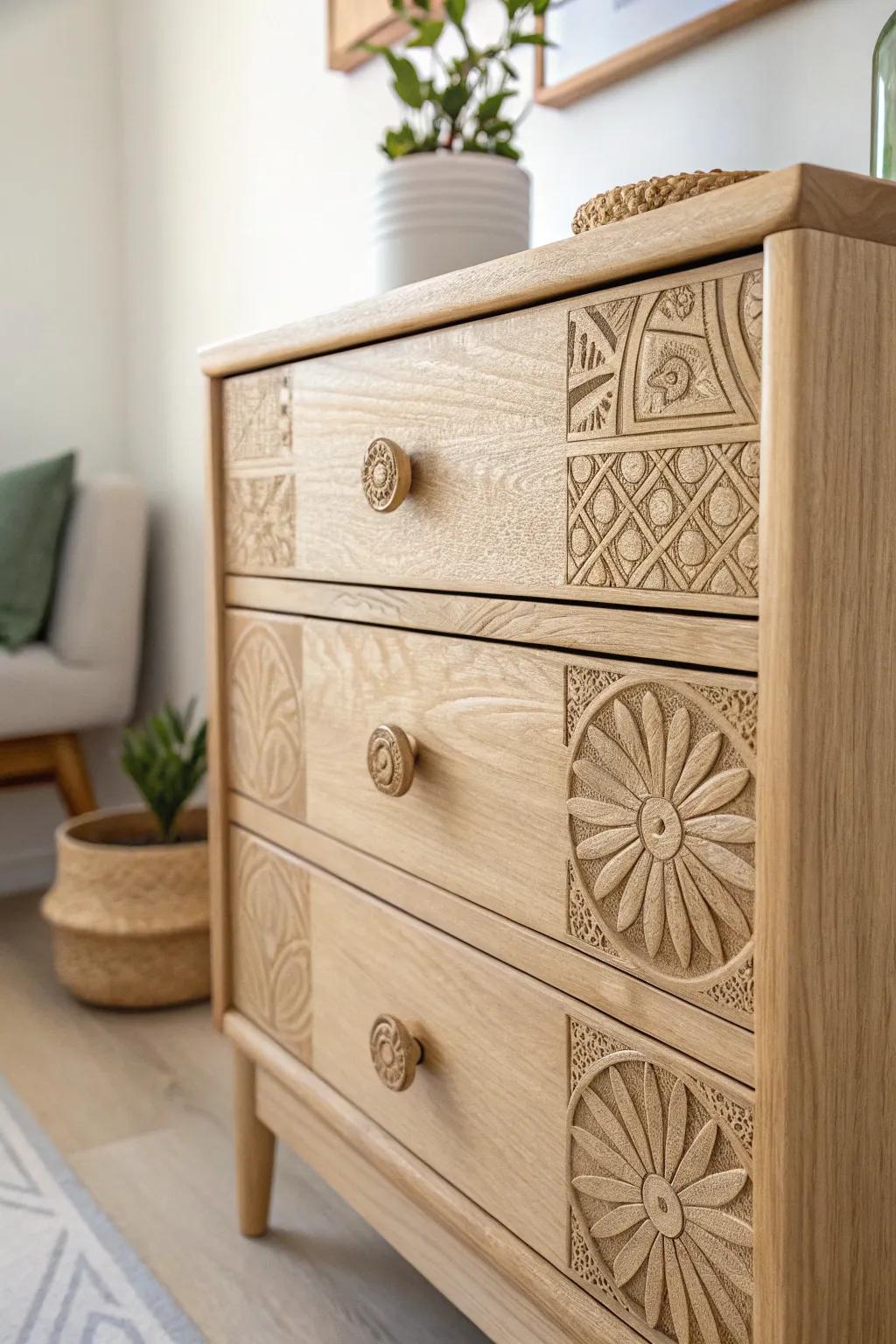 Transform your space with unique, hand-carved drawer pulls that blend boho charm with minimalist elegance.