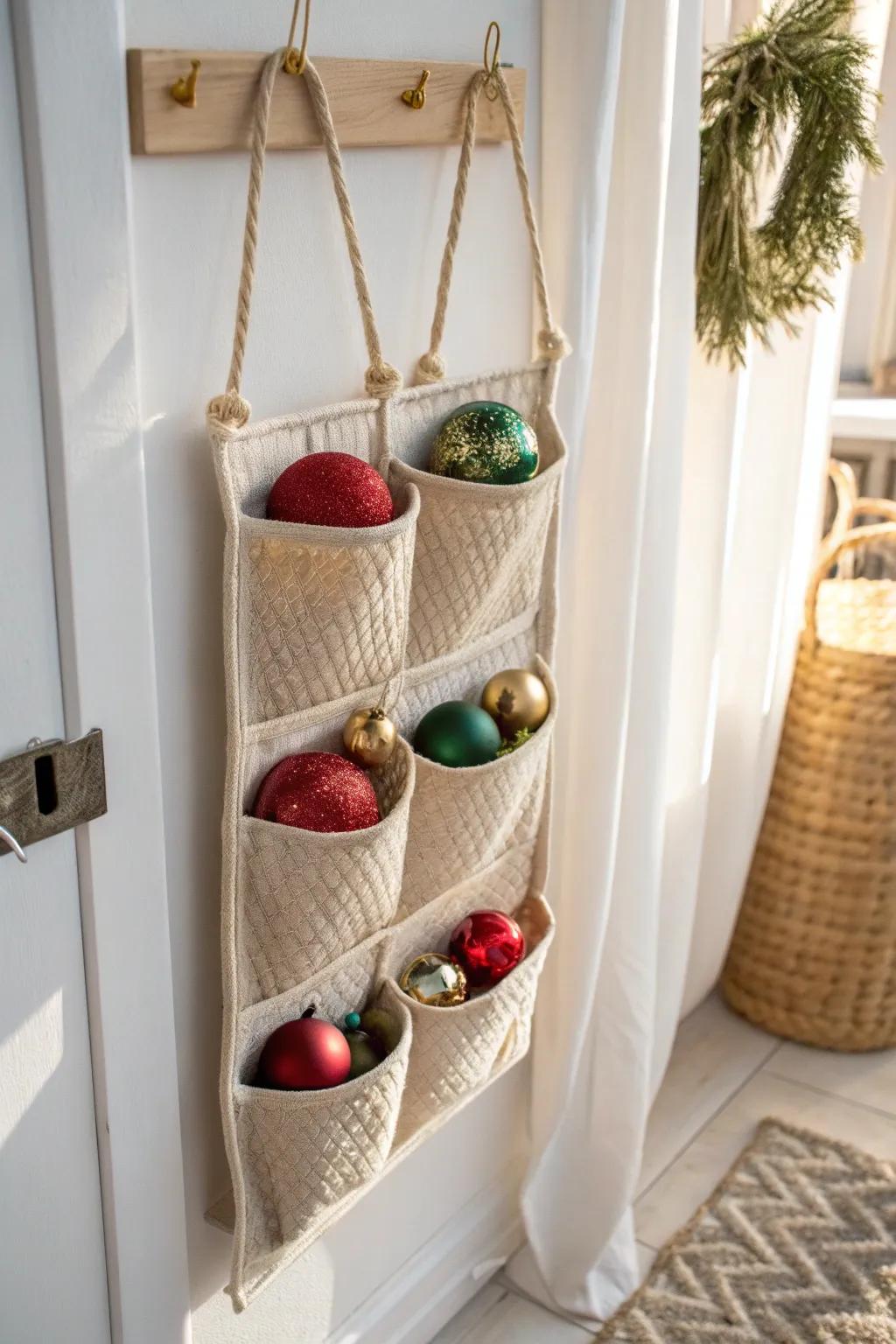 Transform your ornament storage with a touch of Scandinavian elegance and Boho charm!