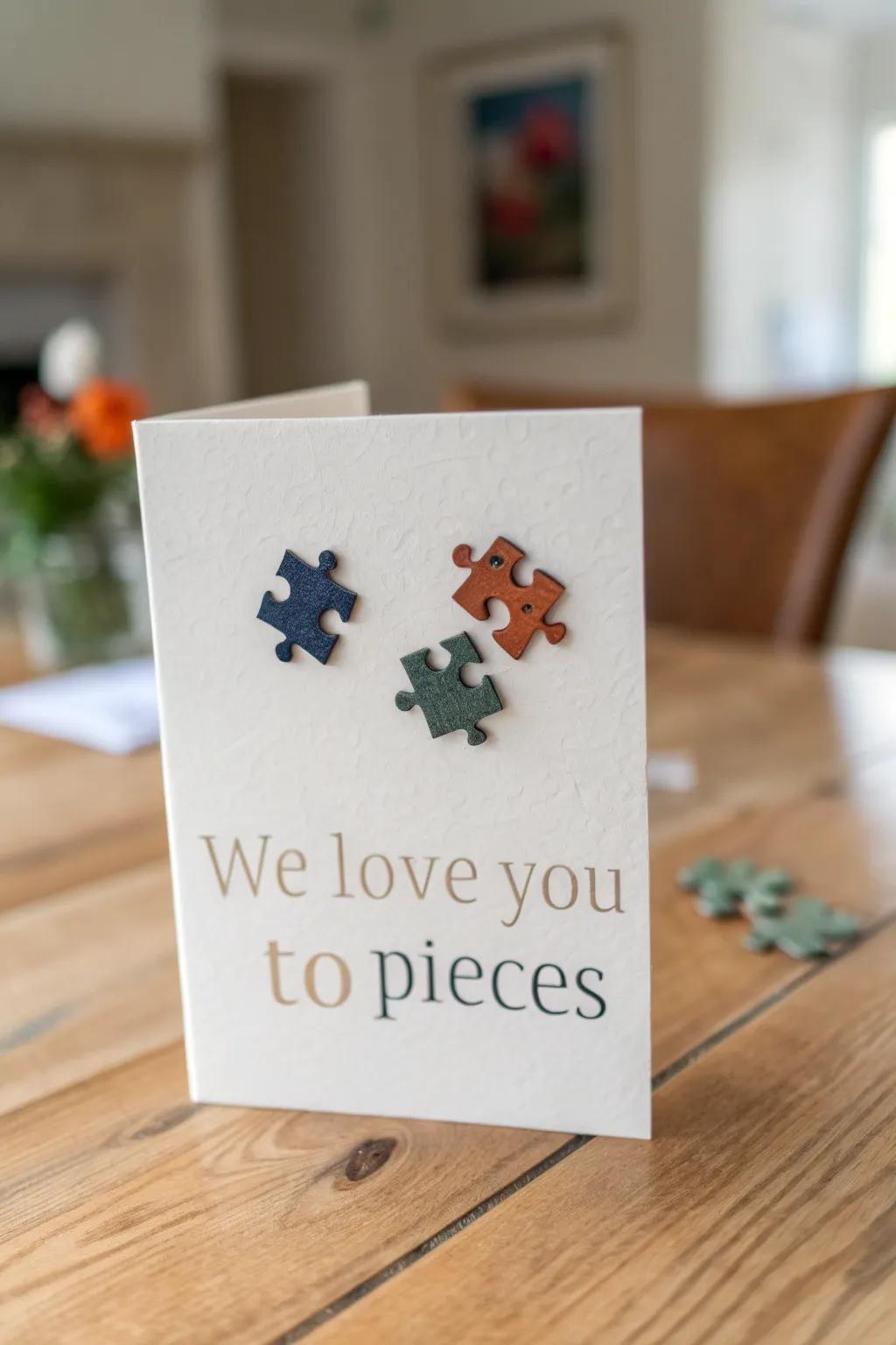Celebrate Dad with a card that's as unique as he is! 🌿 #FathersDay #MinimalistDesign #HandcraftedLove