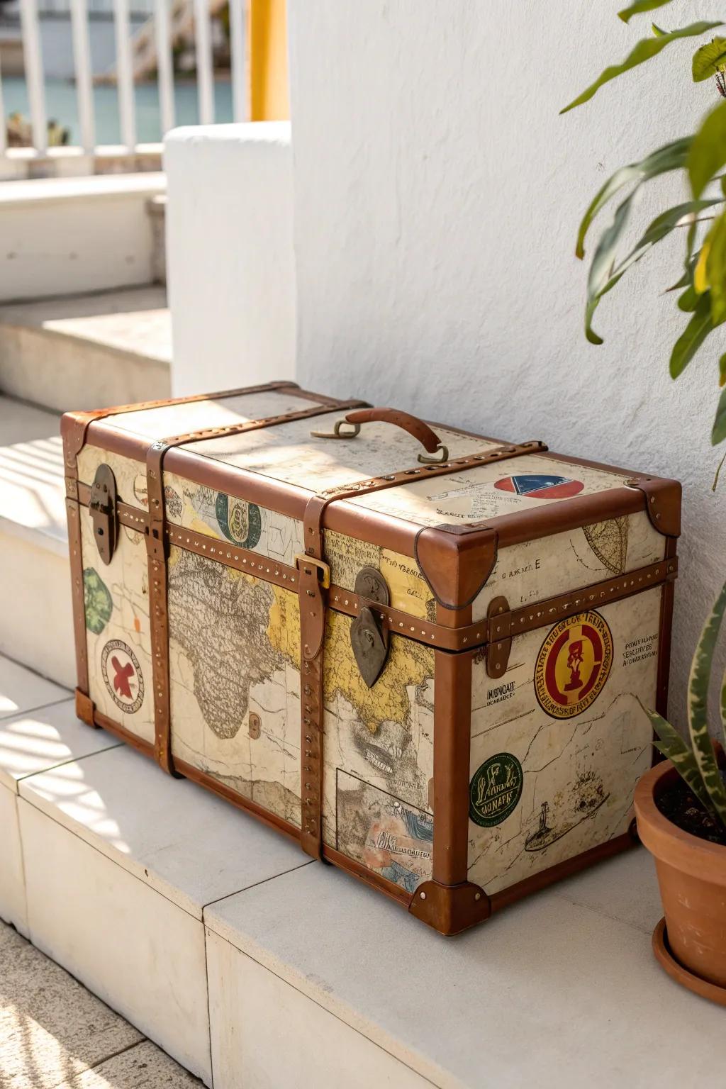 Embark on a journey of generosity with a vintage touch. 🌍✨