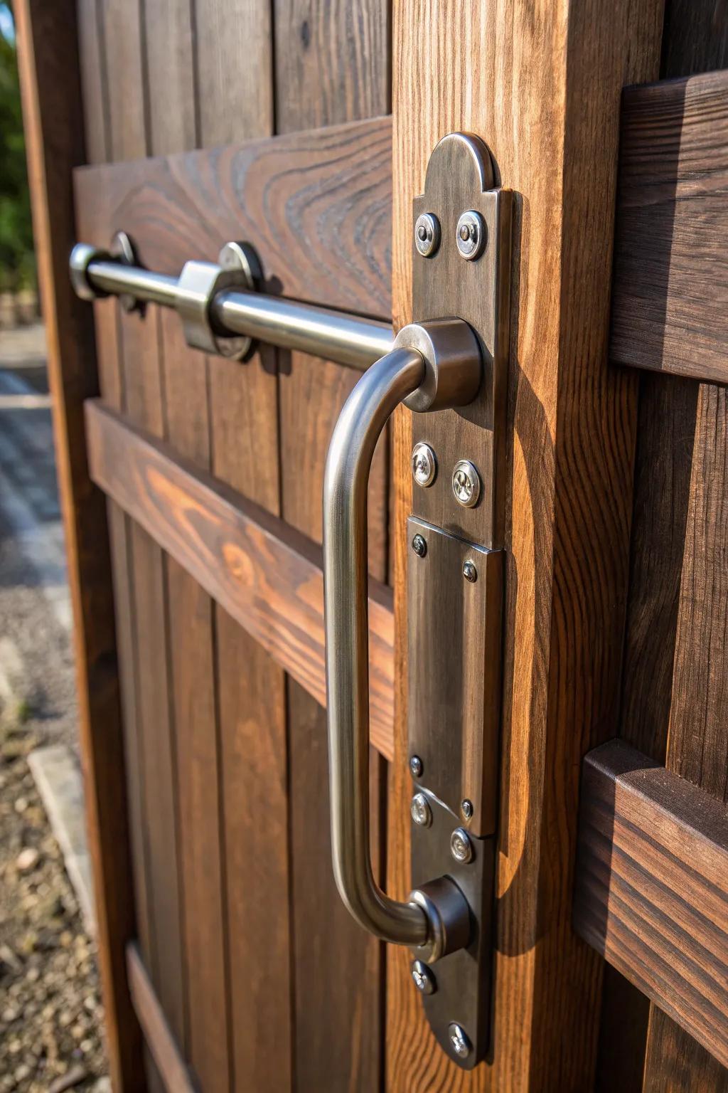 Where Wood Meets Metal: A Perfect Harmony of Craftsmanship.