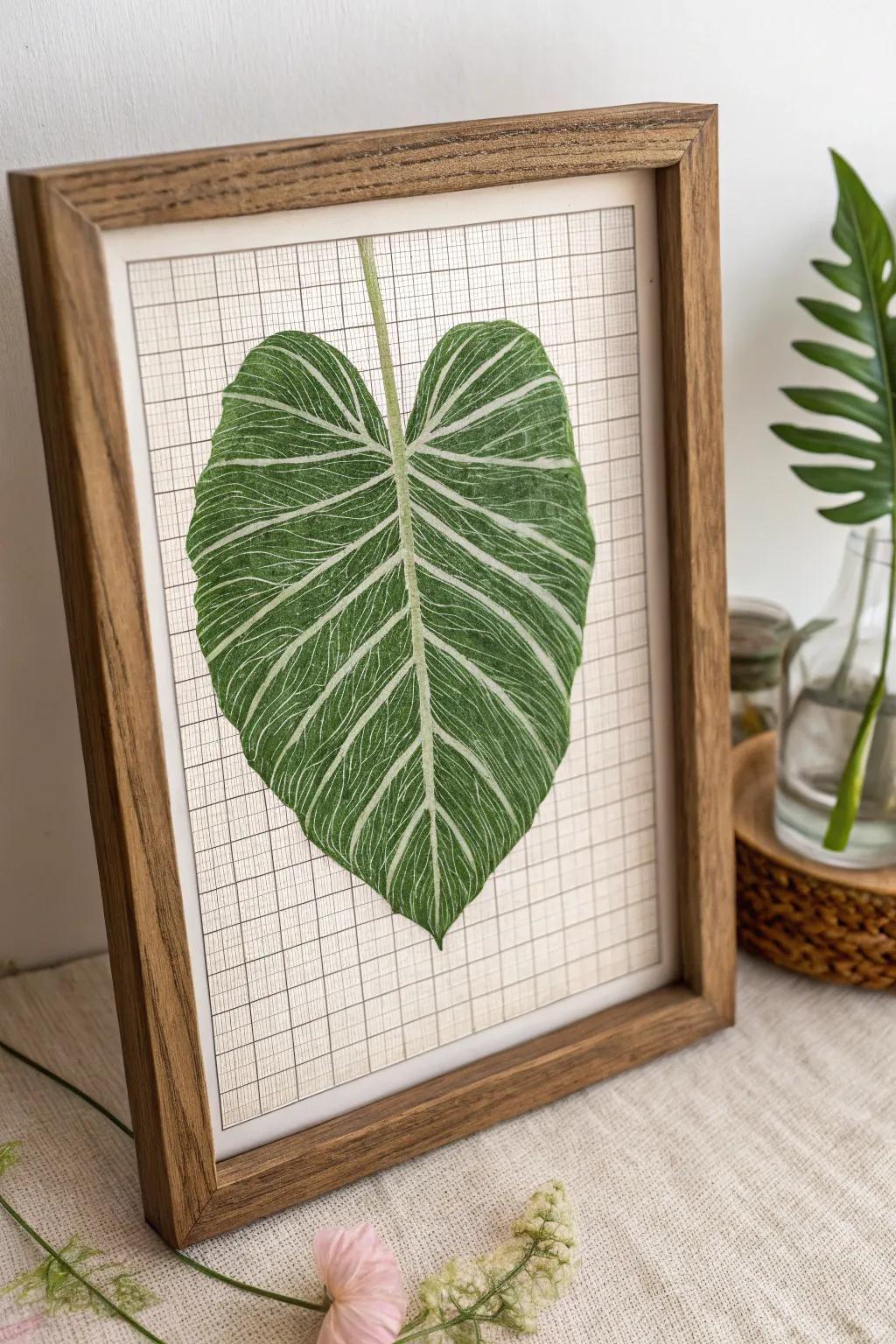 Unleash your inner artist with botanical grid drawings that blend nature's beauty with minimalist elegance.