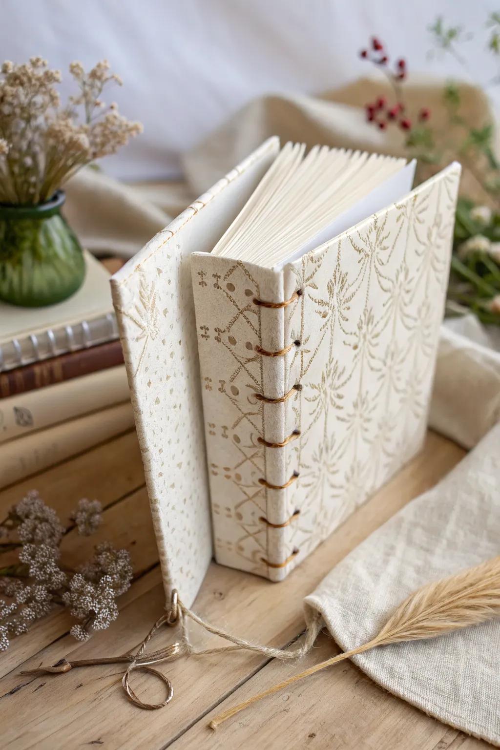 Elegance in every stitch: Discover the timeless beauty of Coptic binding.