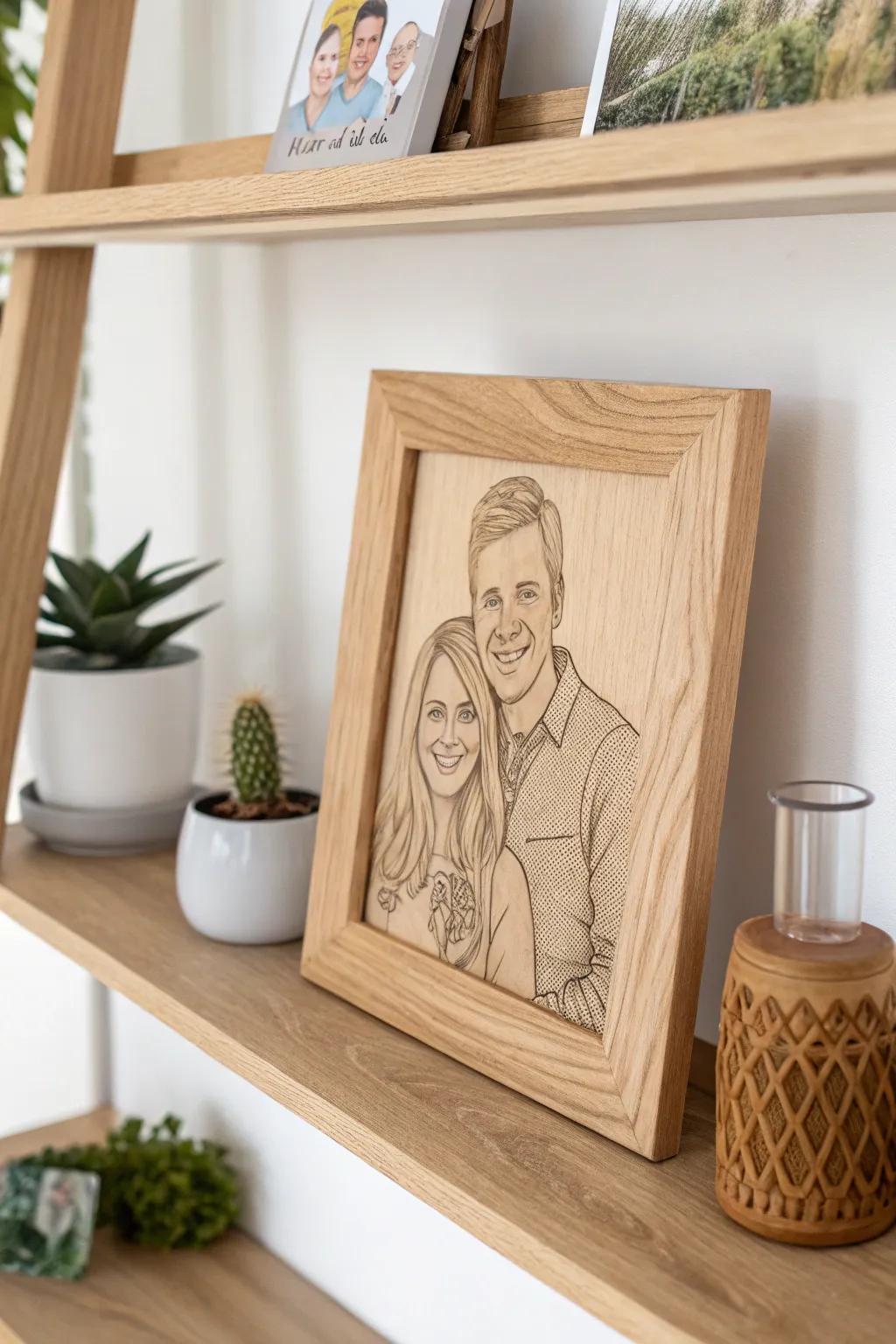 Elevate your space with a personalized blend of art and utility. 🌿✨ #MinimalistDecor #BohoChic
