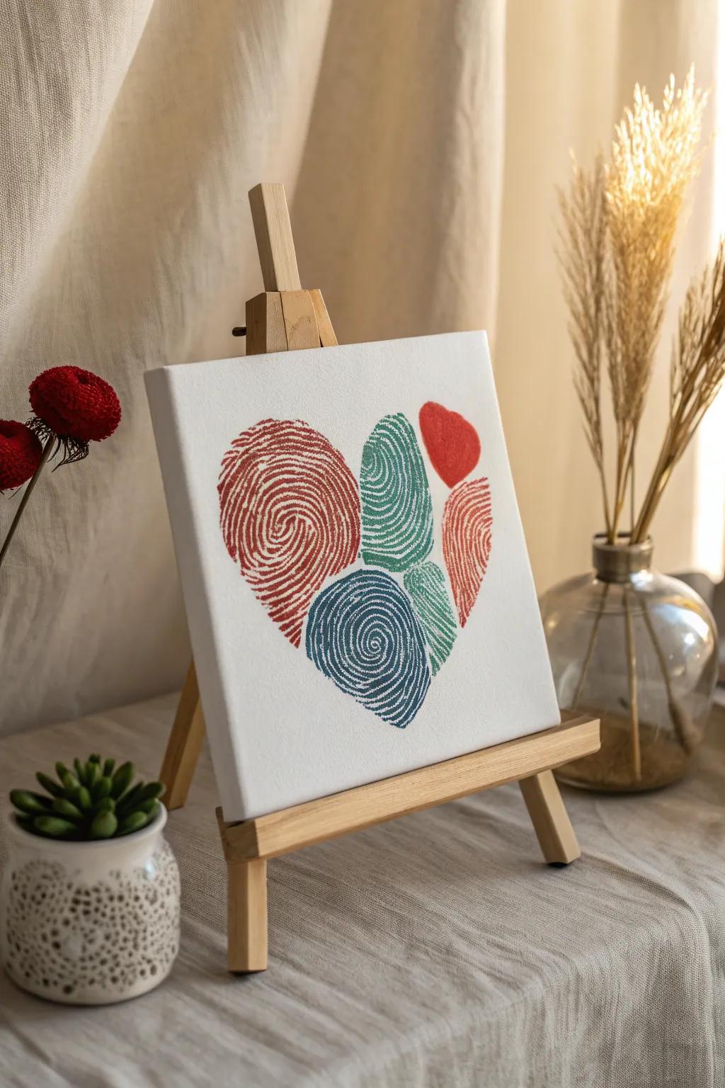 Capturing love in tiny prints: A Mother's Day keepsake crafted with little hands and big hearts.