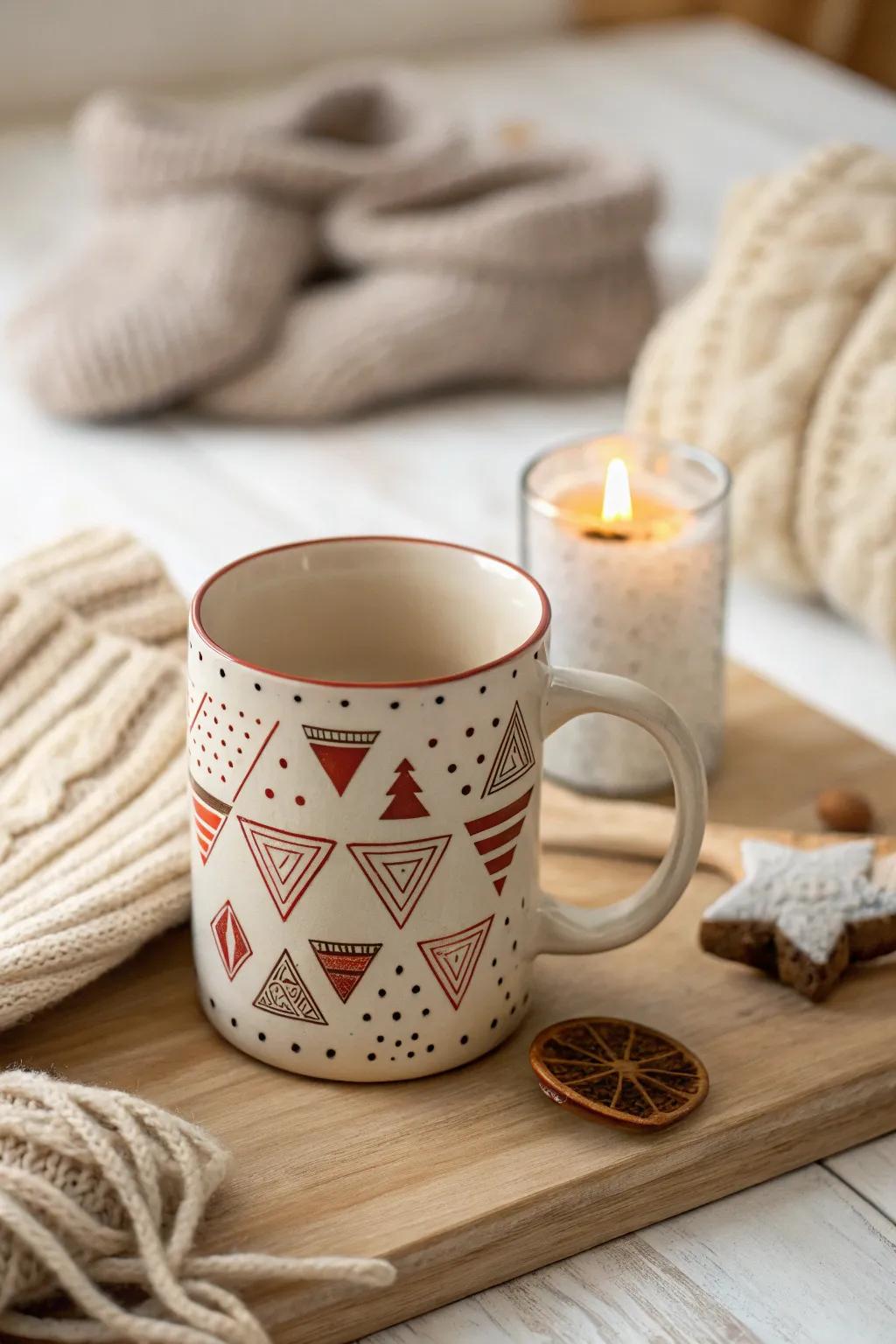 Embrace a cozy night in with warmth and simplicity.