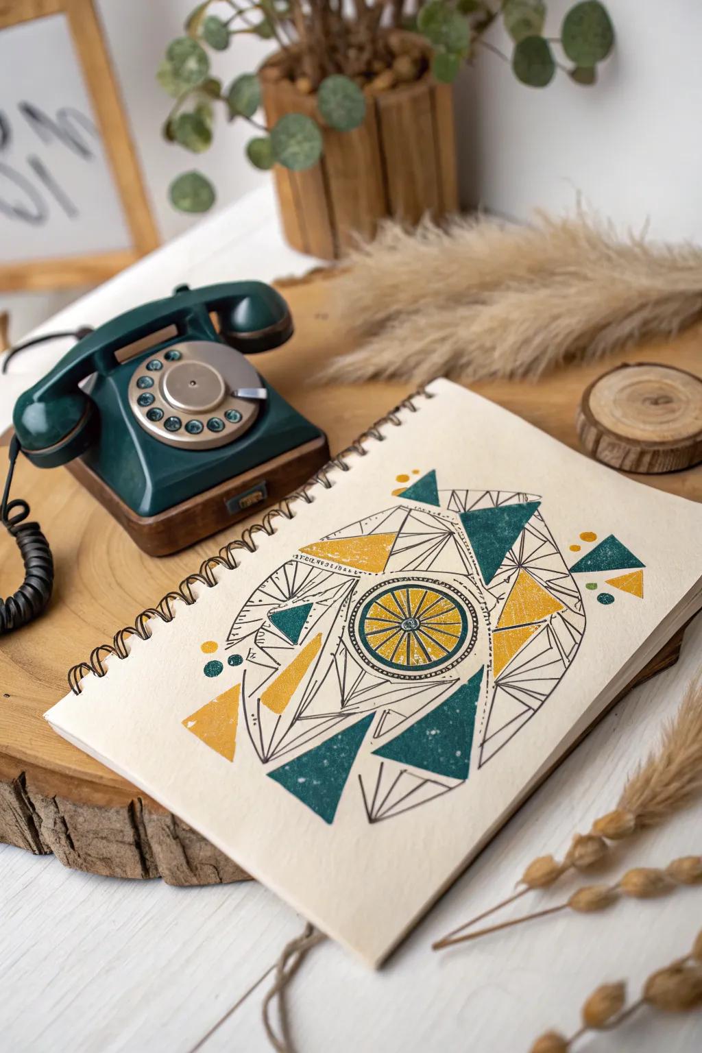 Retro Meets Modern: A Bold Fusion of Timeless Design and Digital Flair